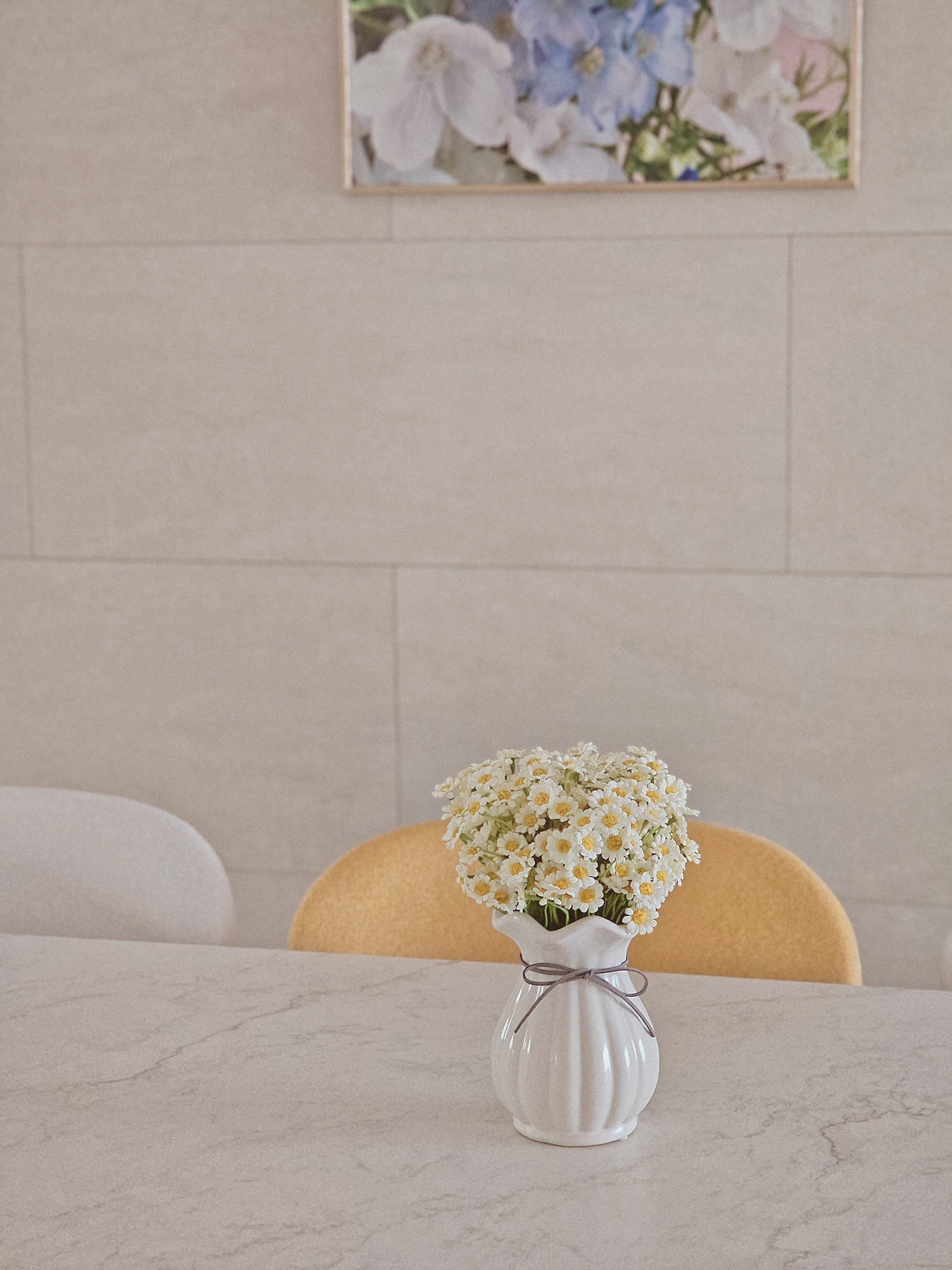 Short Pleated White Vase user photo