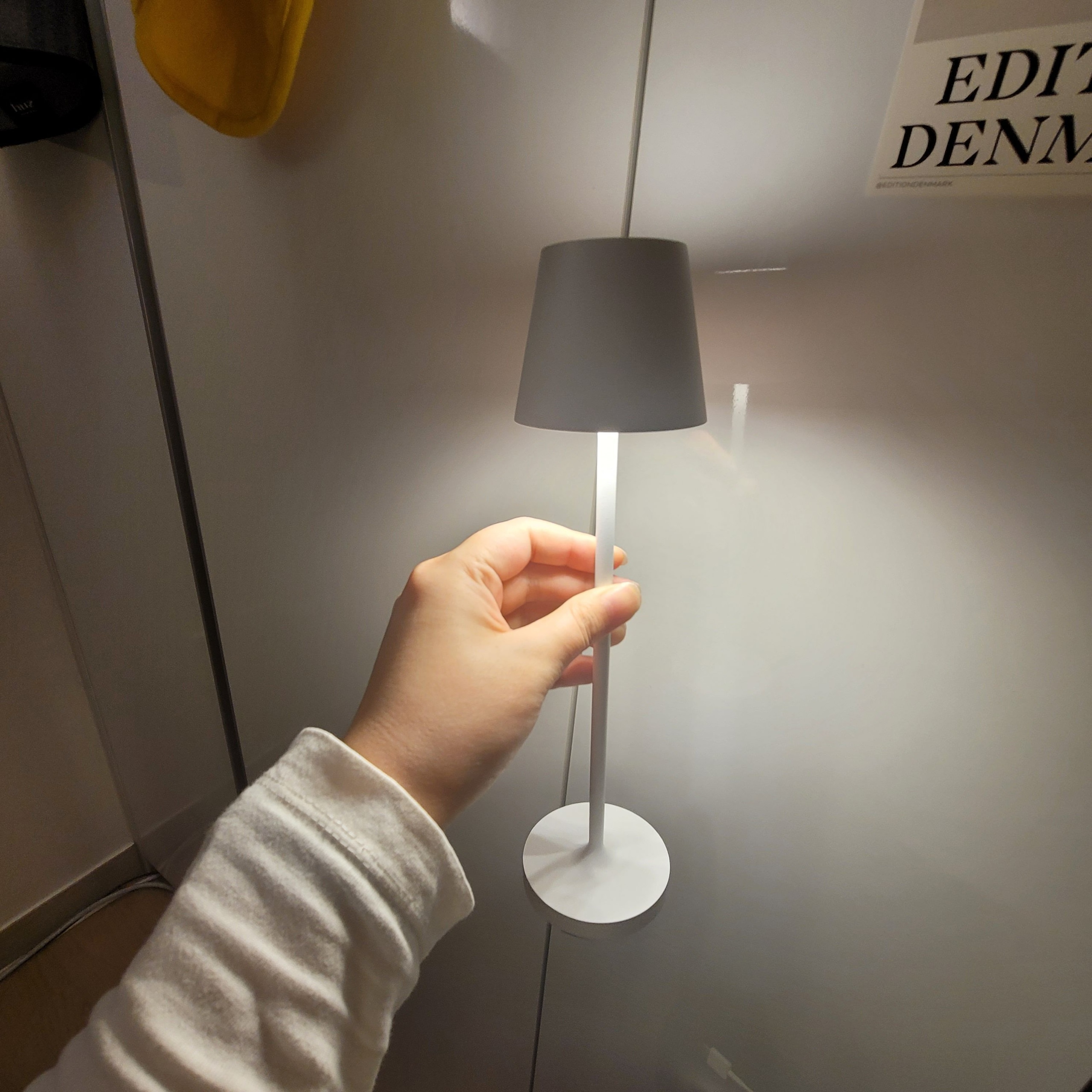 White LED Rechargeable Table Lamp user photo