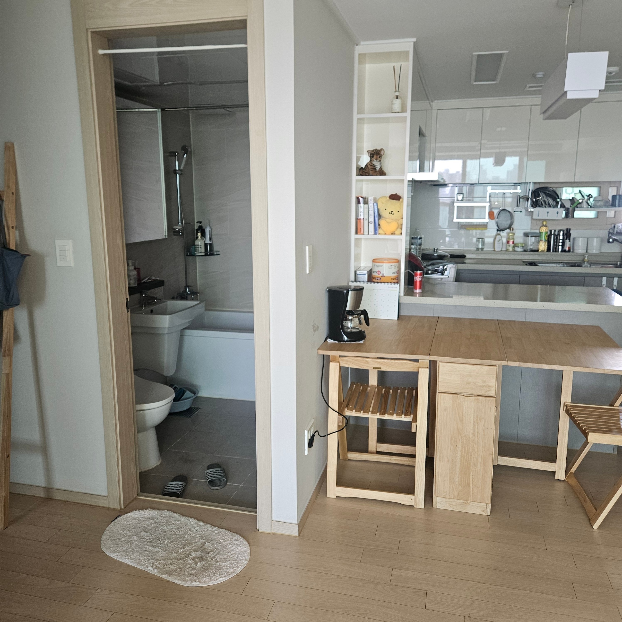 Solid Wood Ladder Clothes Rack Stand user photo