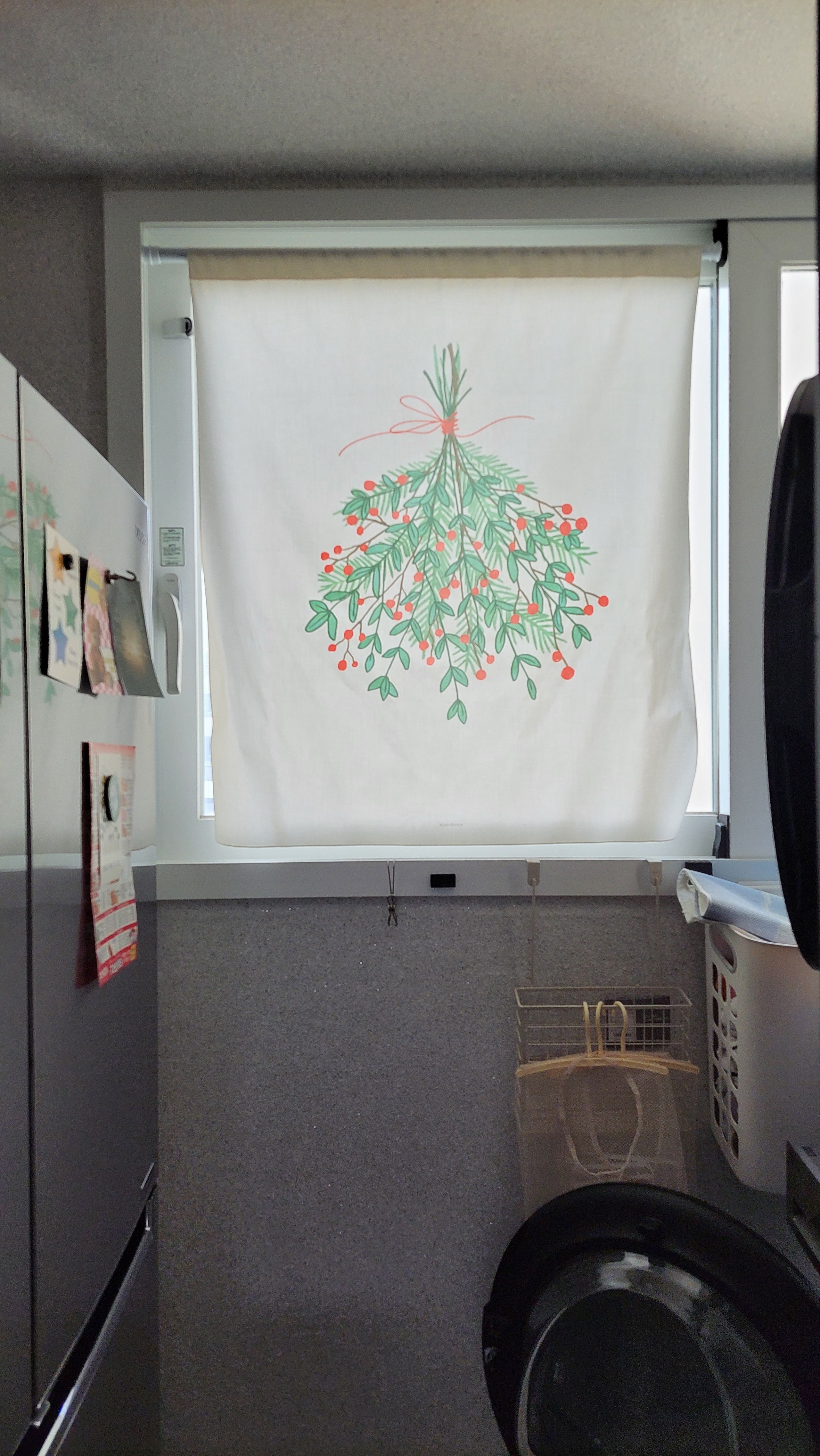 Christmas Bouquet Door Curtain user photo