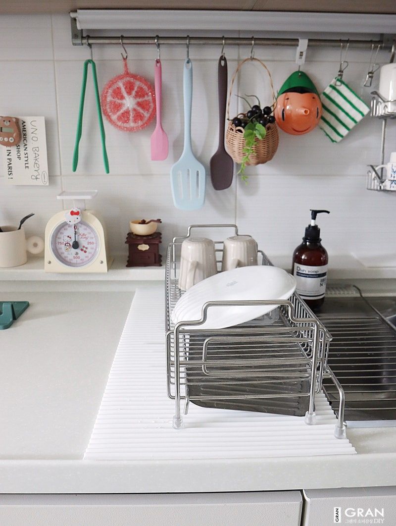 Silicone Drying Mat Dish Rack user photo