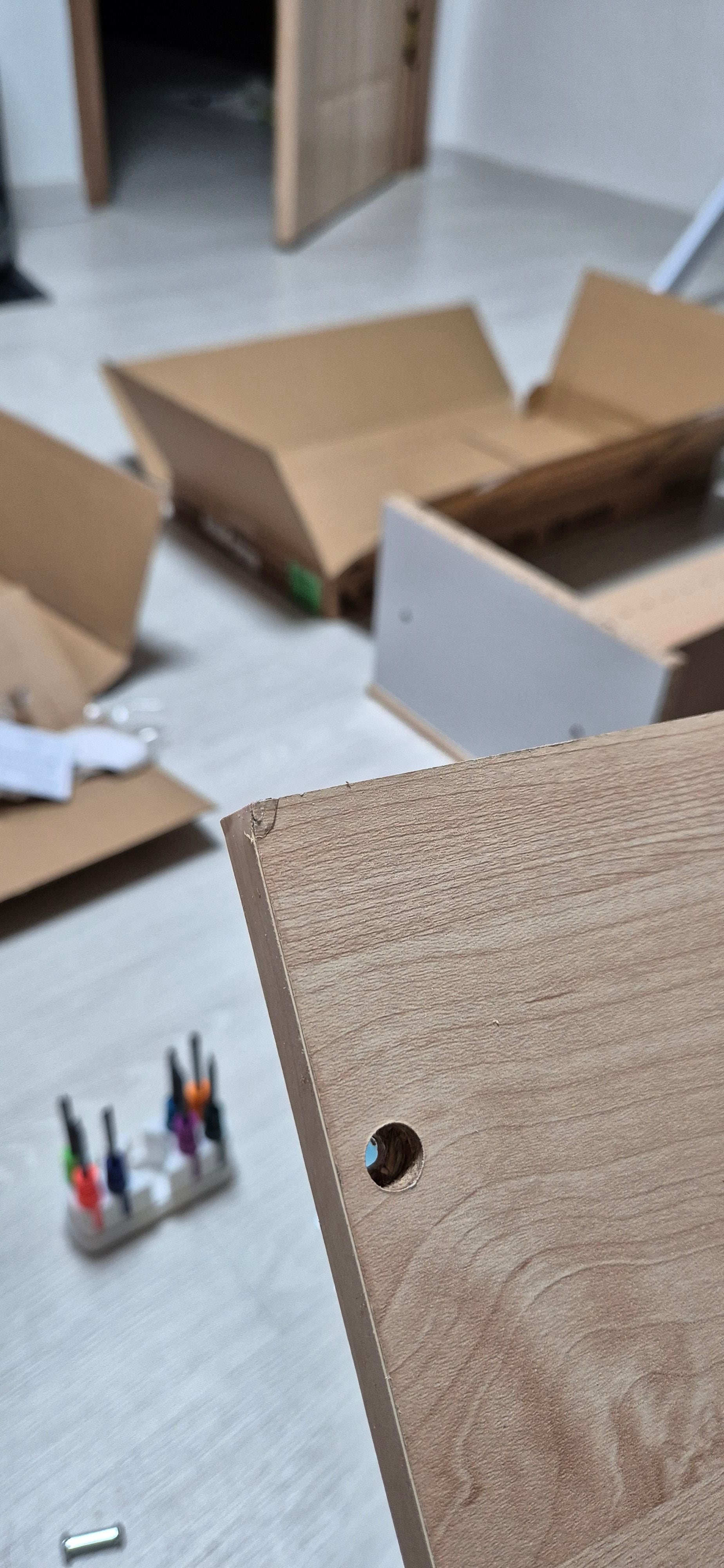 Slim Wood Side Shelf user photo