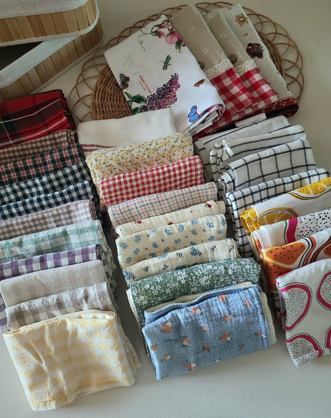 Micro Pattern Cotton Gauze Kitchen Towel user photo