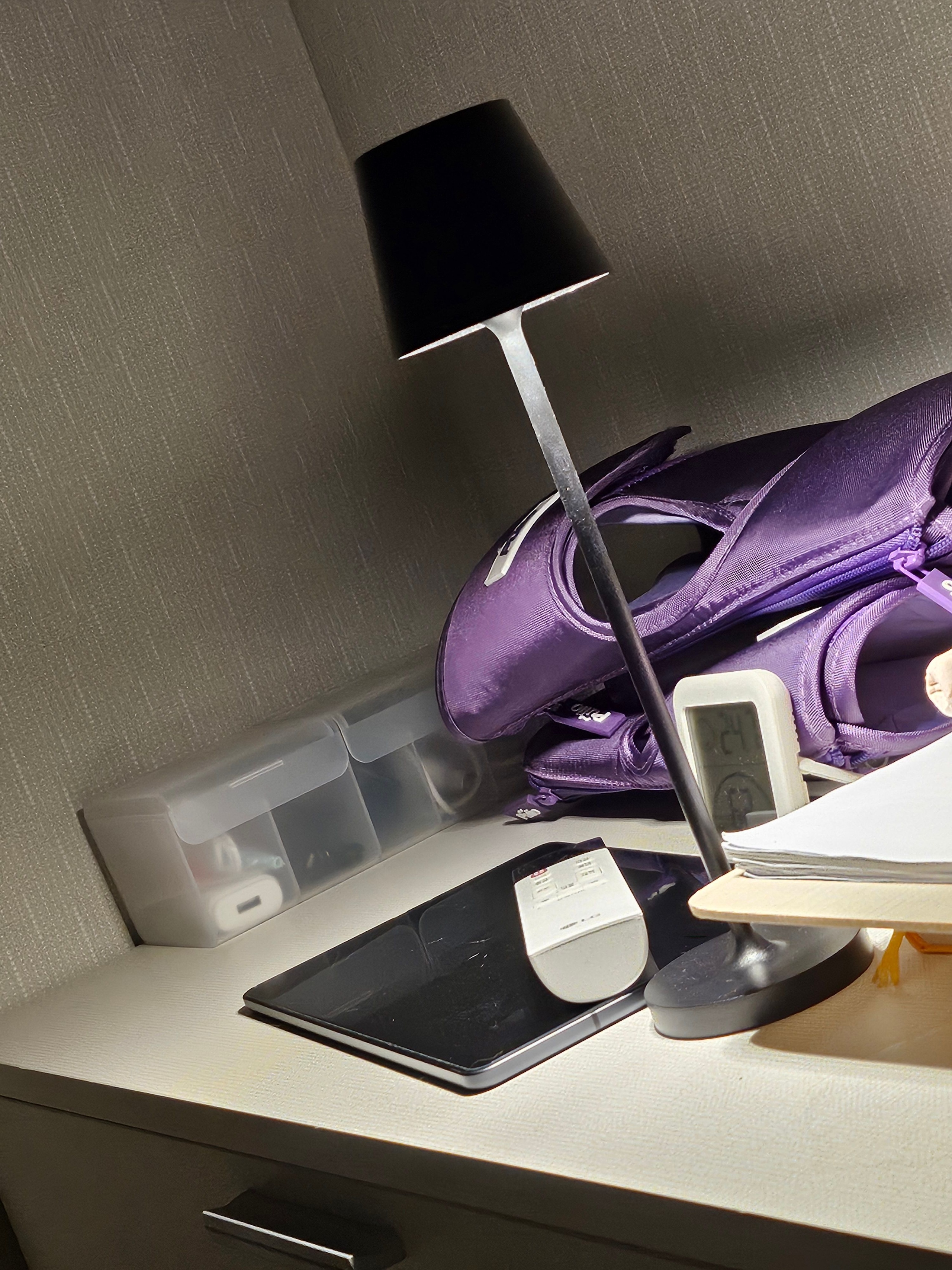 White LED Rechargeable Table Lamp user photo