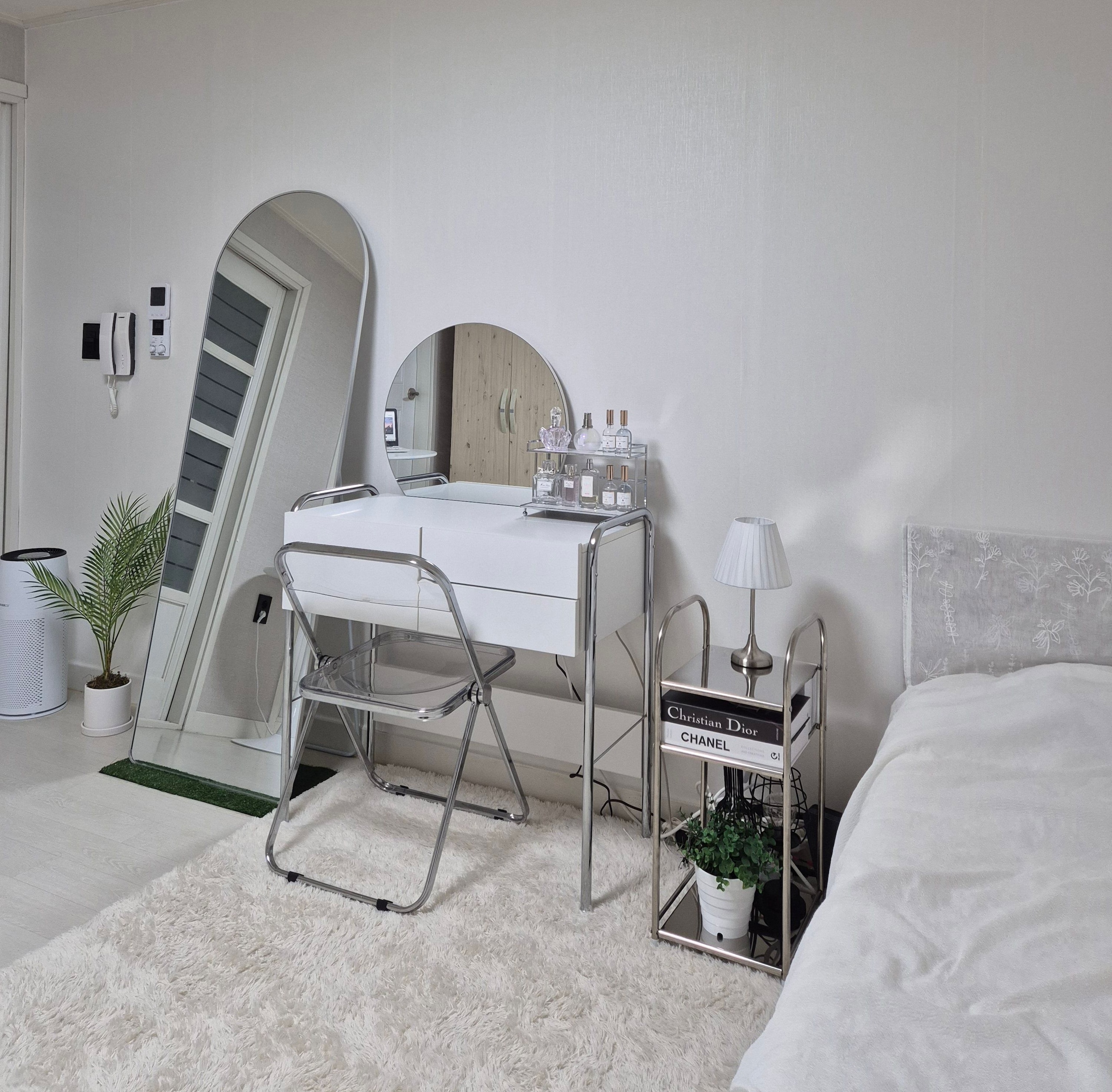 Metal 3-Tier Square Side Table user photo