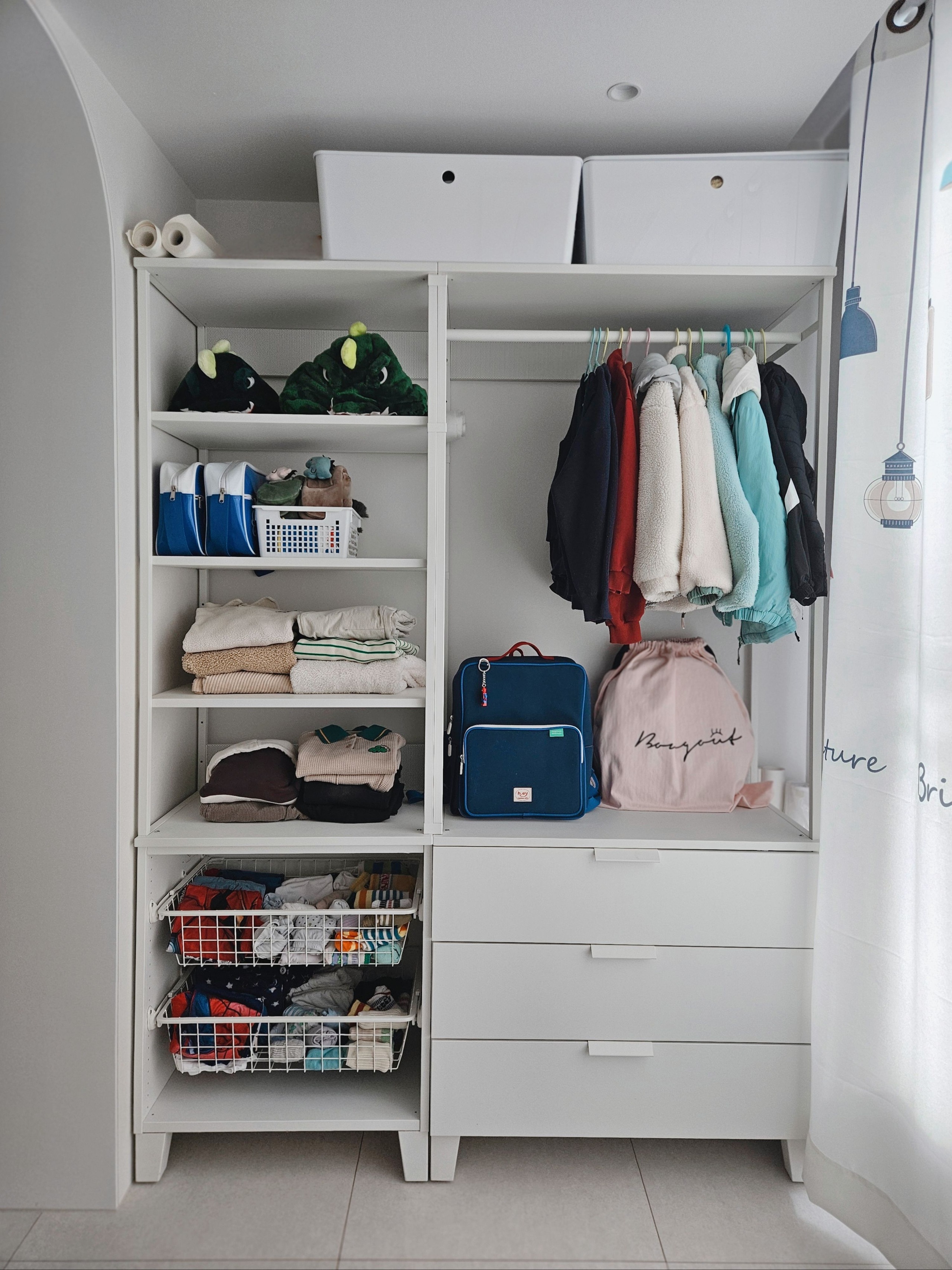 IKEA PLATSA プラッツァ オープンハンガーユニット 80x40x120 cm