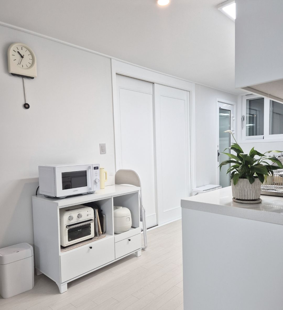 On My Mood Cream Pendulum Wall Clock user photo