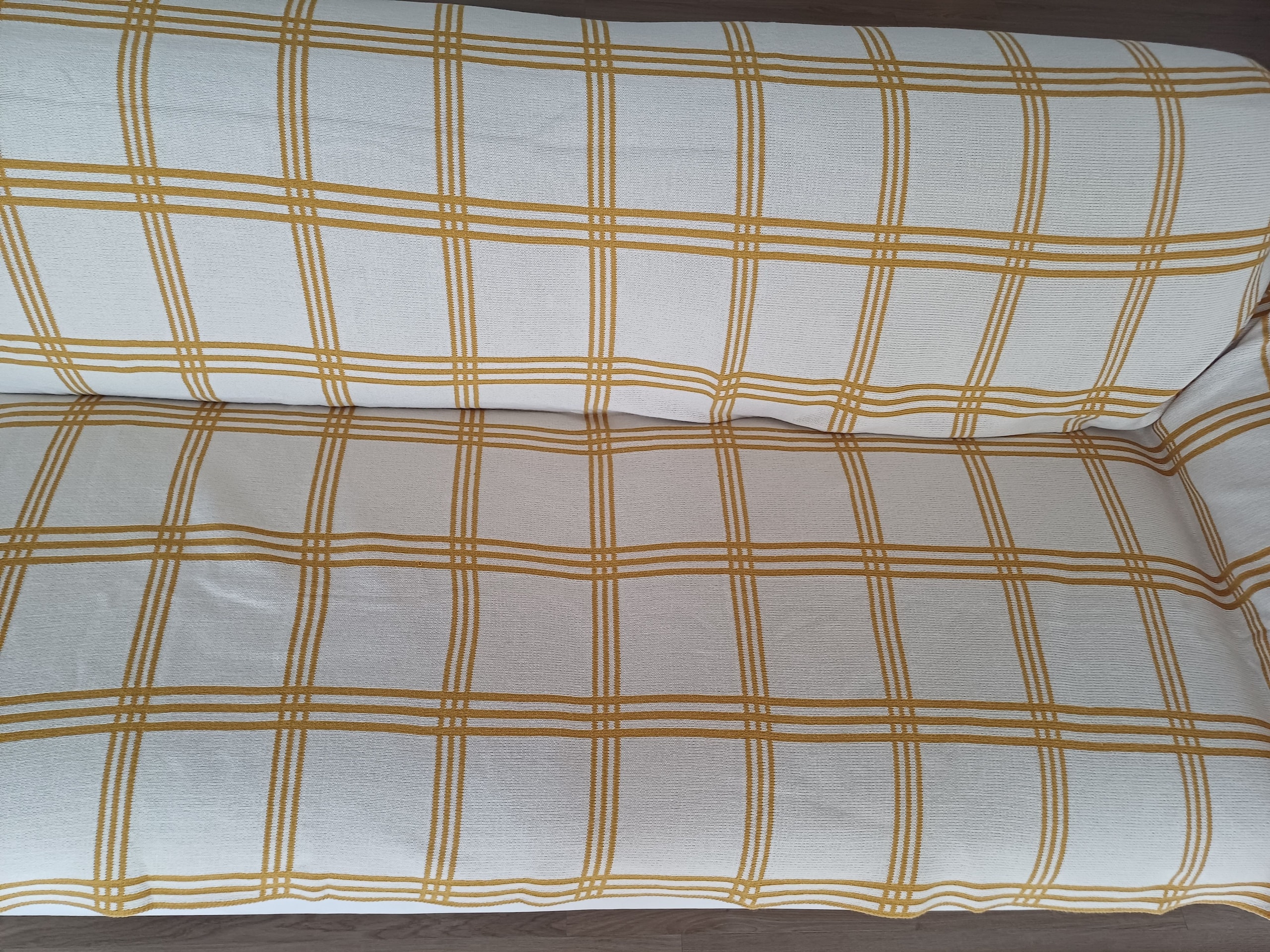 Verde Check Knit Blanket user photo