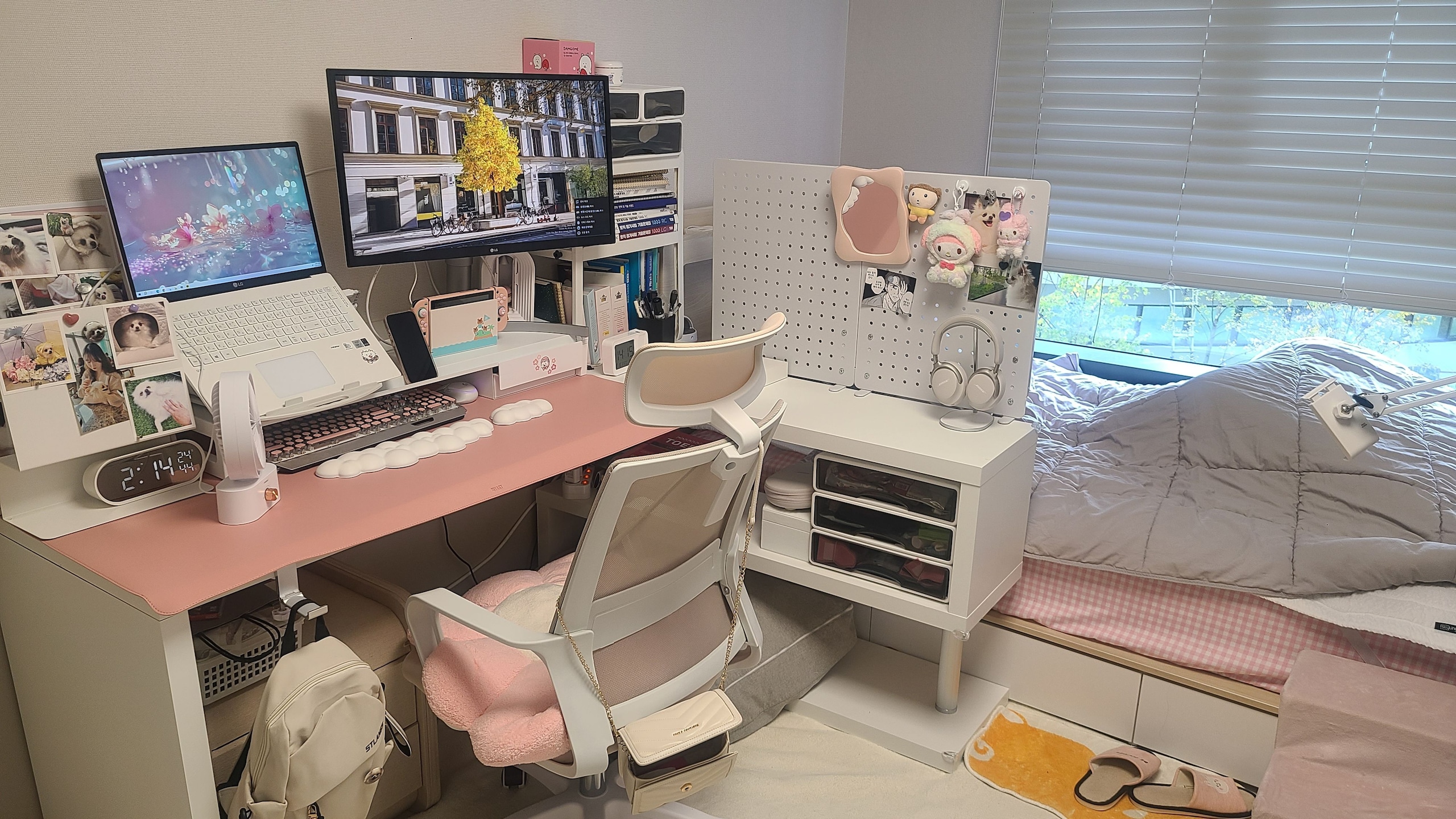 Adjustable Desk Storage Shelf (2-Tier) user photo