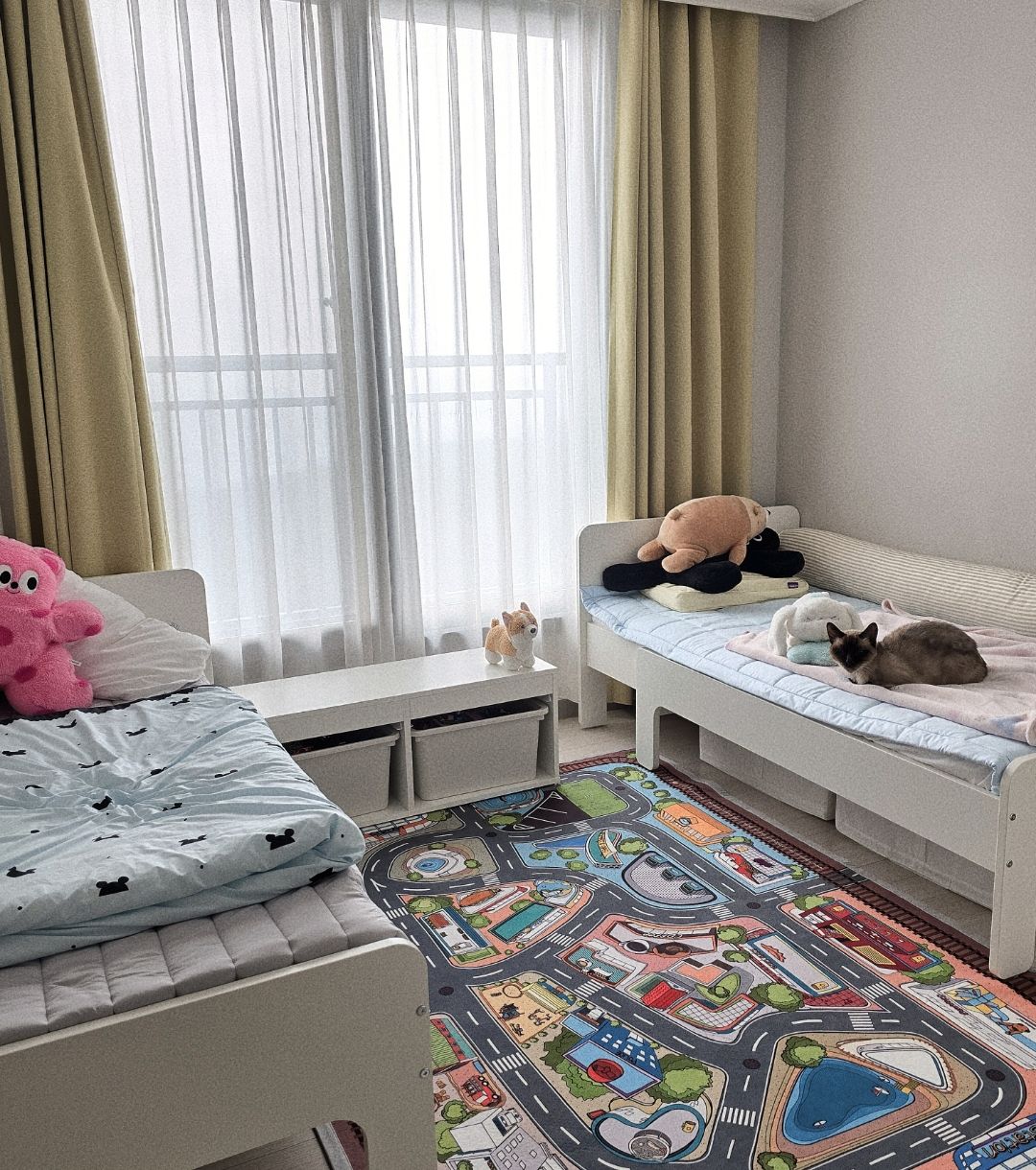 IKEA SLÄKT スレクト 伸長式ベッドフレームとすのこ（組み合わせ