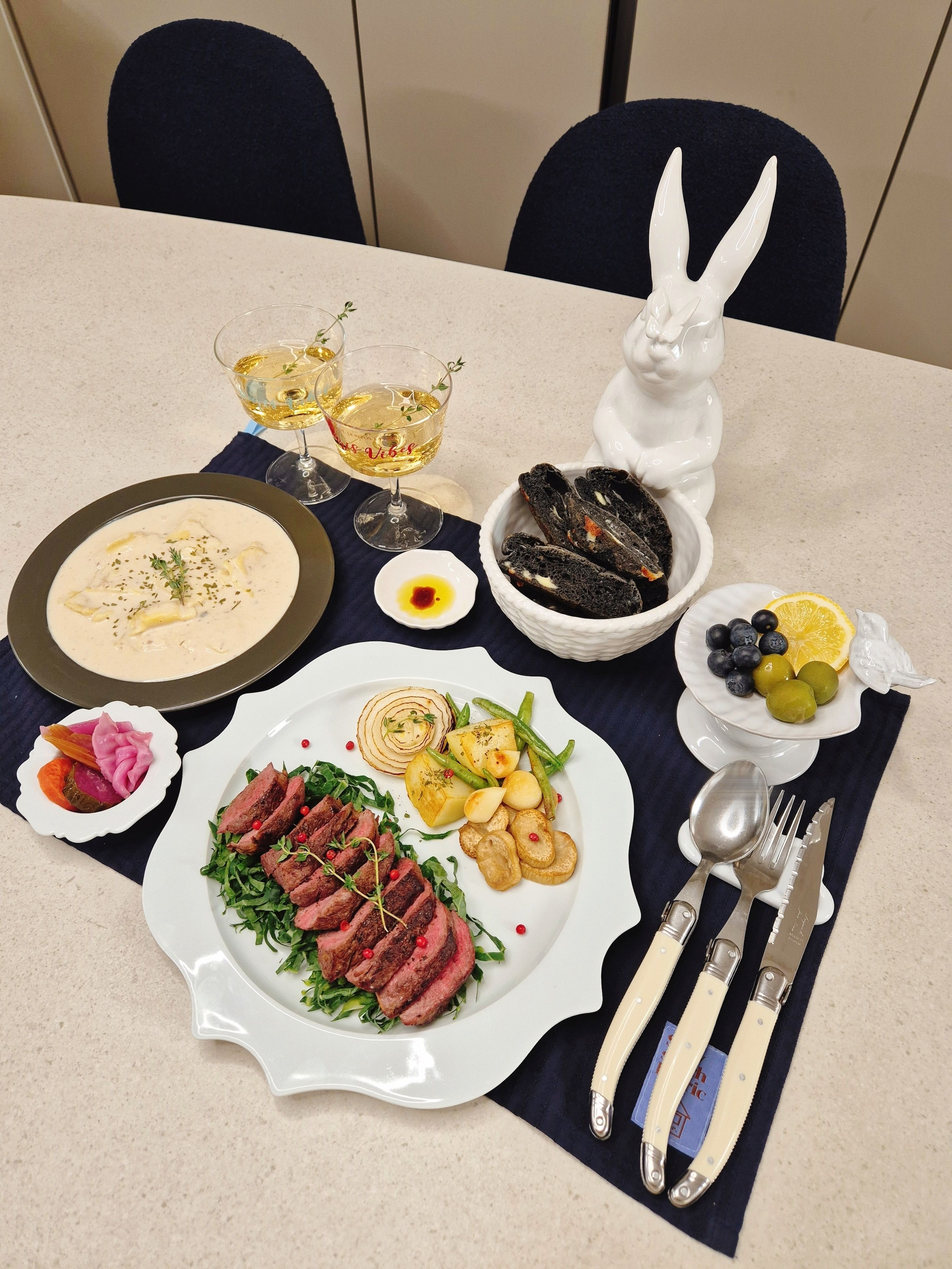 Laguiole Fork & Knife Set for 2 user photo