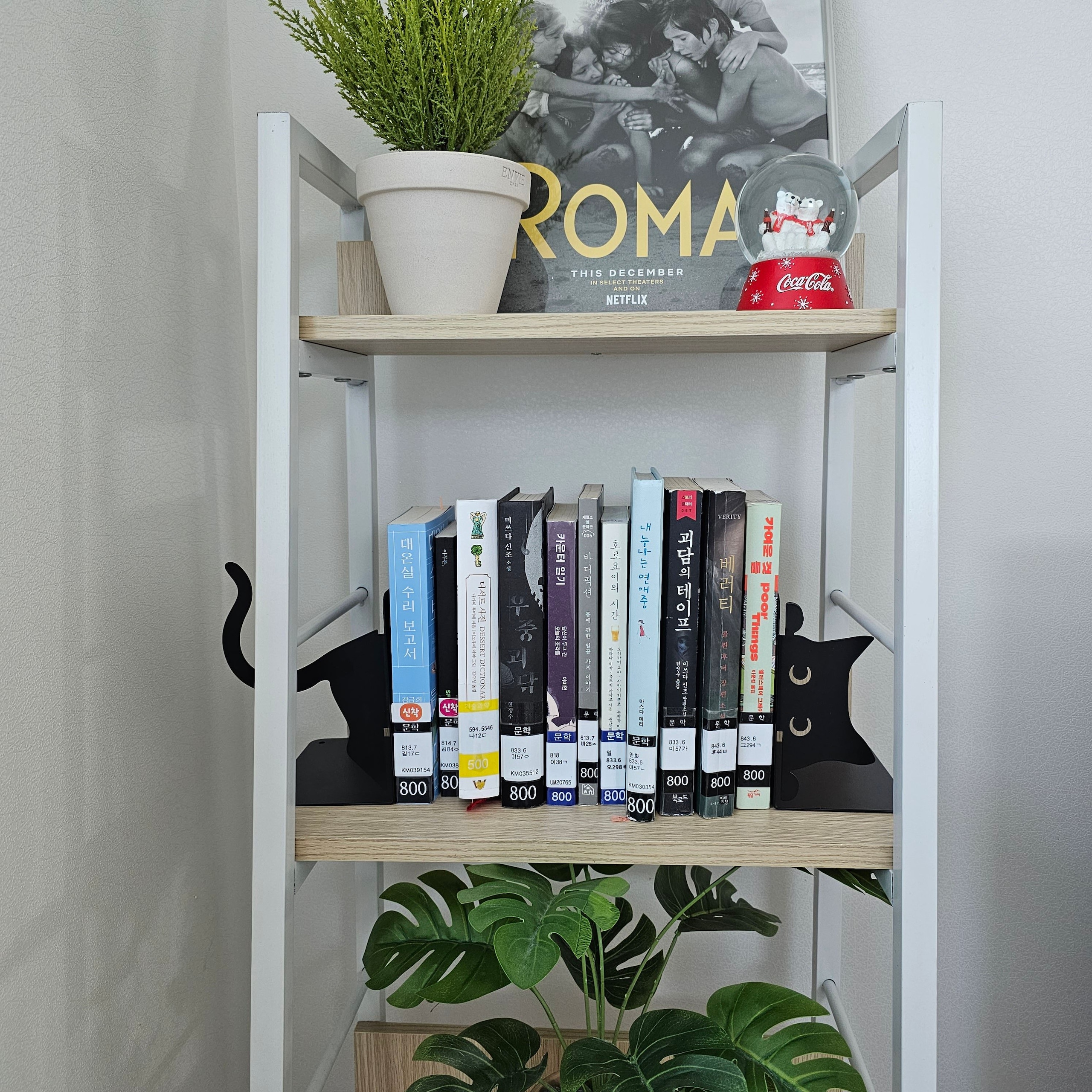 Peeking Black Cat Bookend user photo