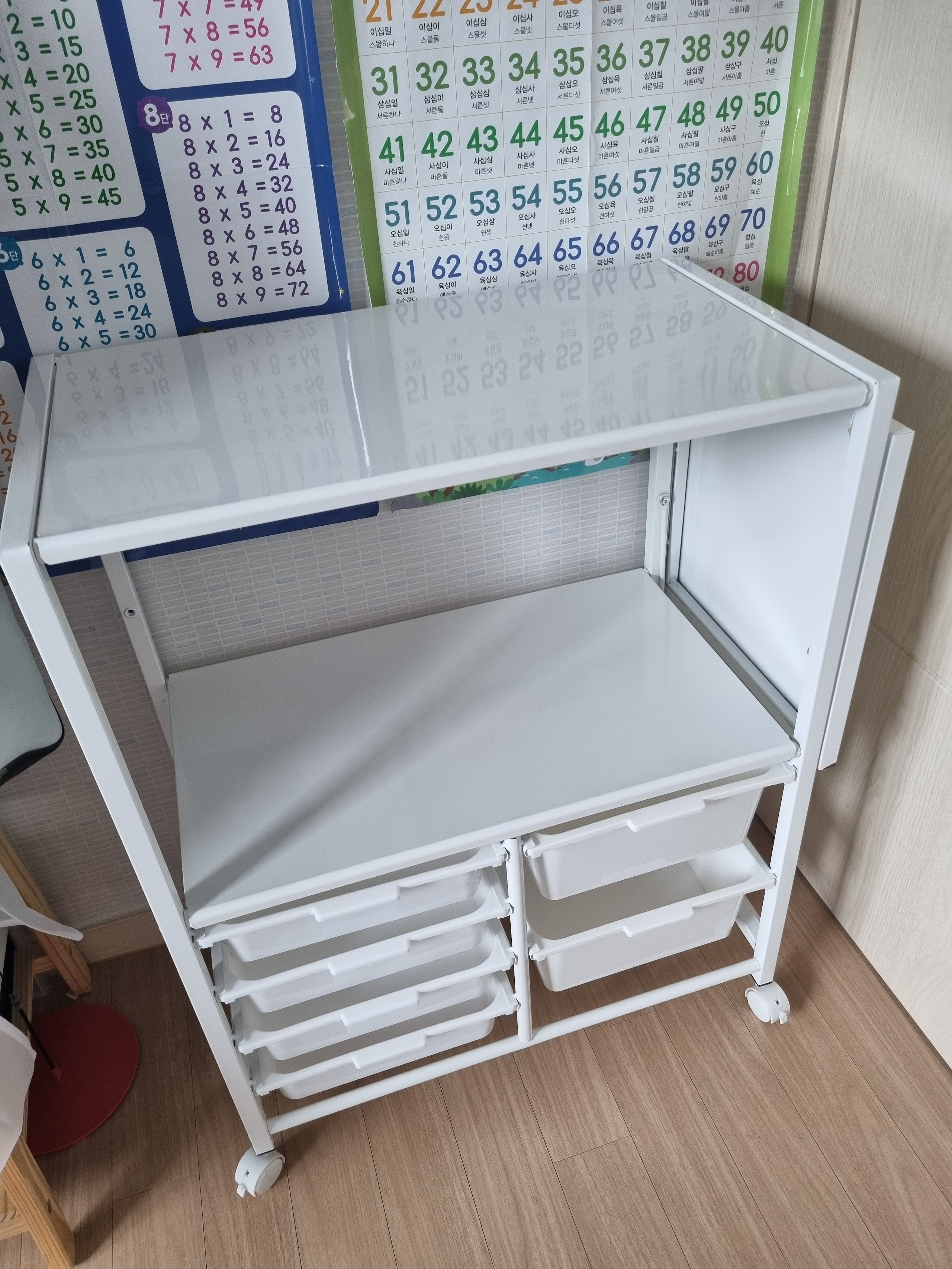 Expandable Rolling Microwave Storage Rack user photo