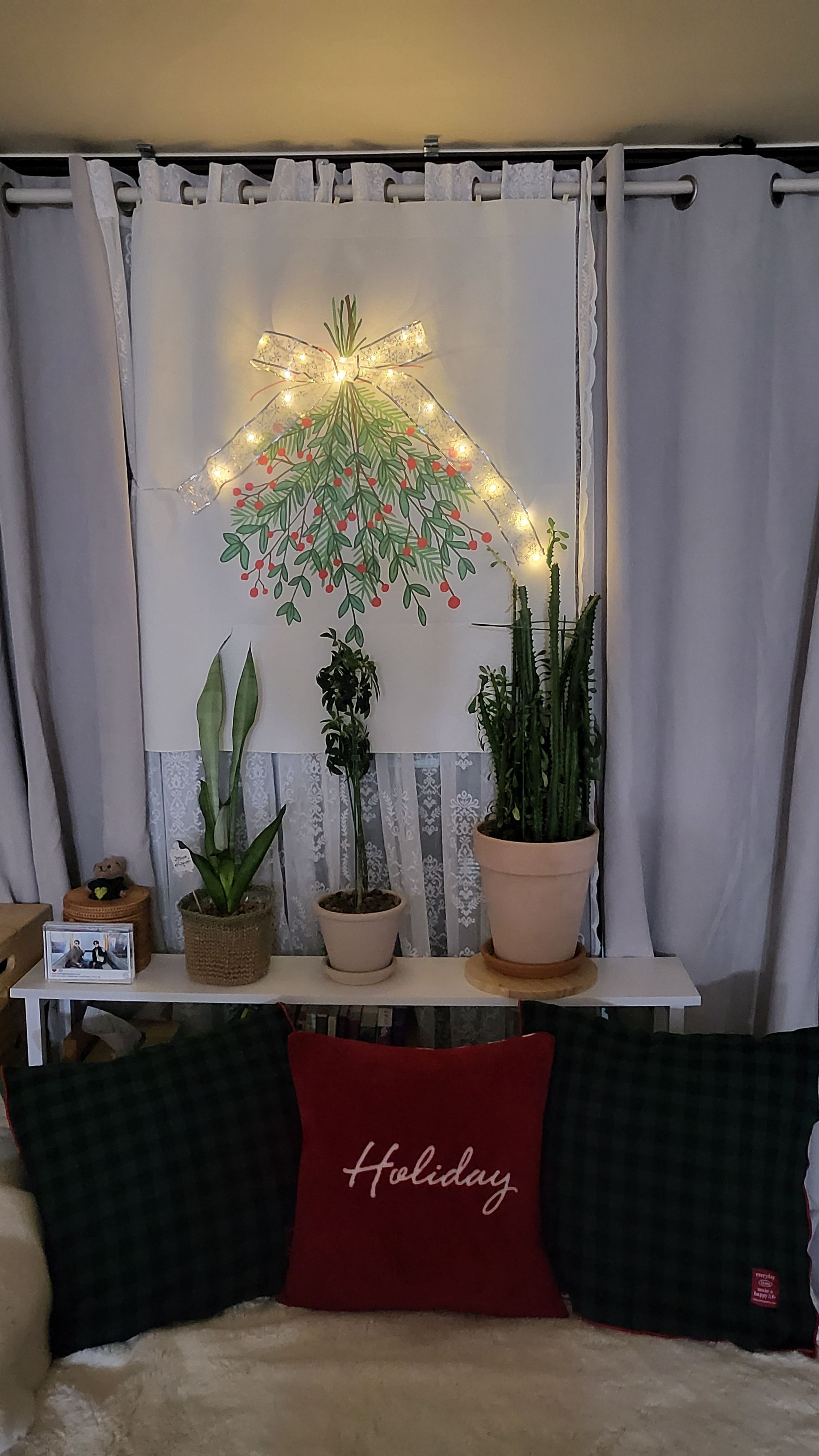 Christmas Bouquet Door Curtain user photo