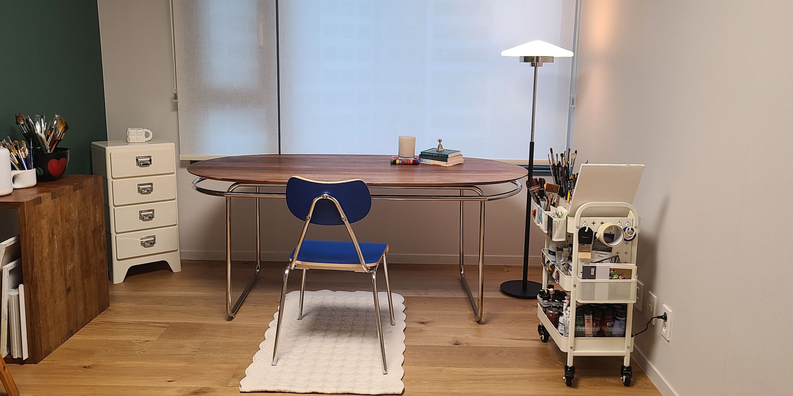 Kinsley Pegboard Utility Trolley Cart user photo