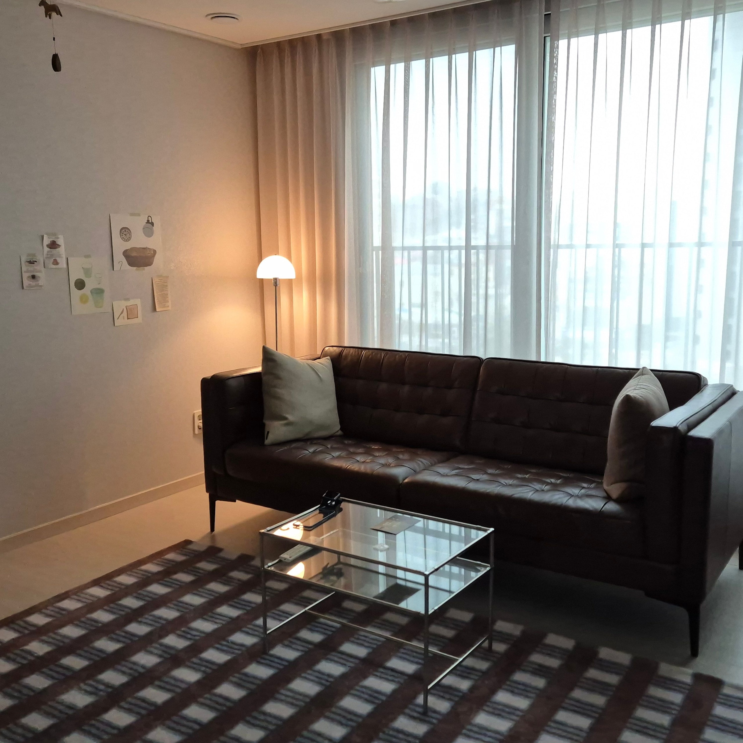 Mocha Blue Check Rug user photo