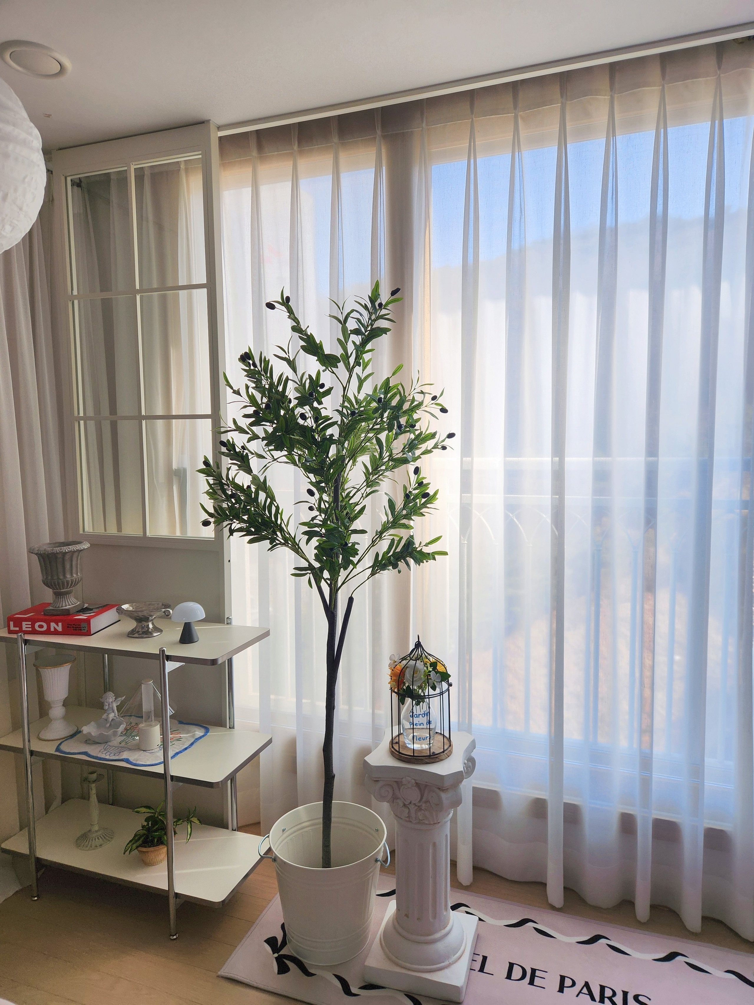 Gott Black Mid-Century Square Shelf user photo