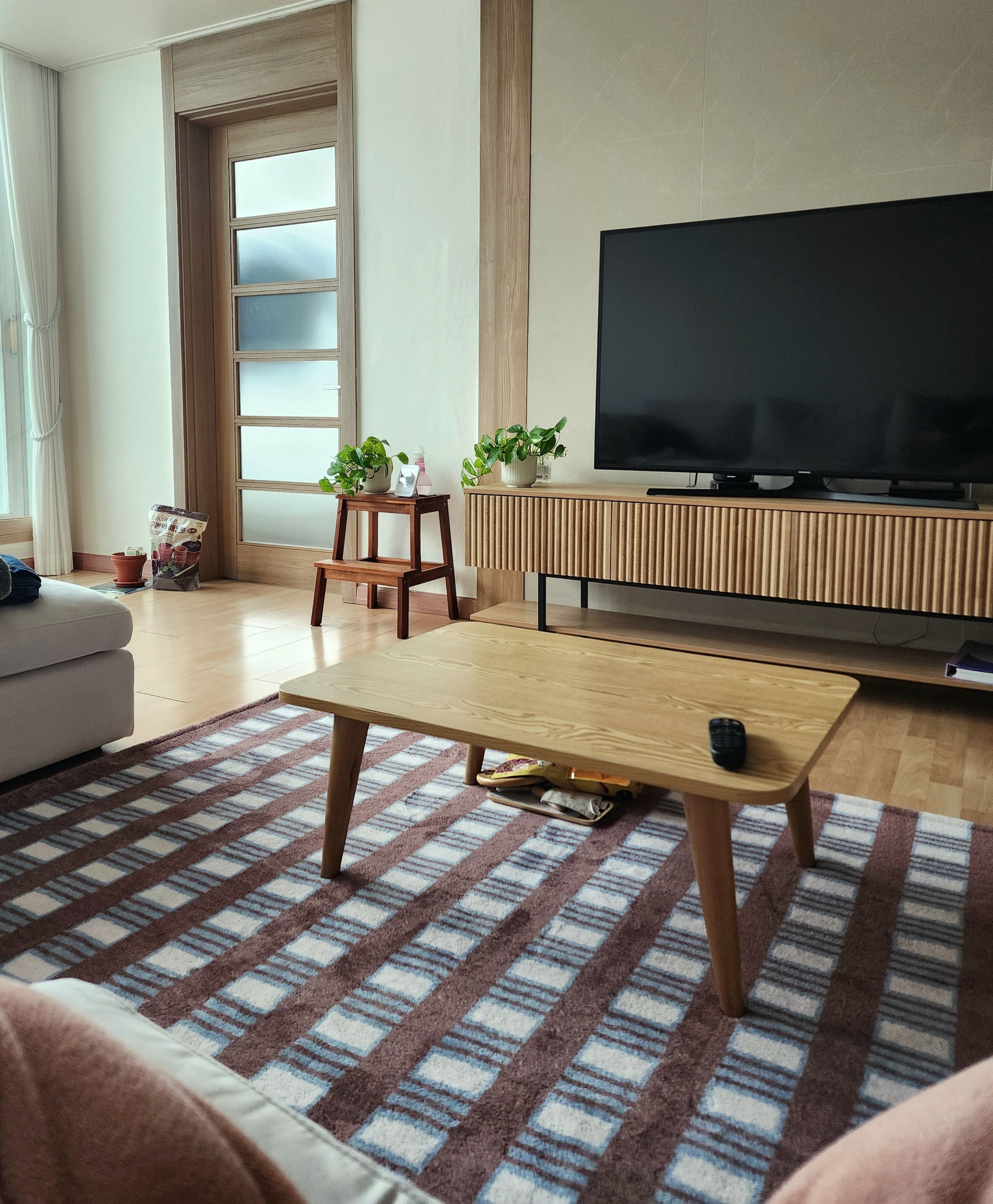 Mocha Blue Check Rug user photo