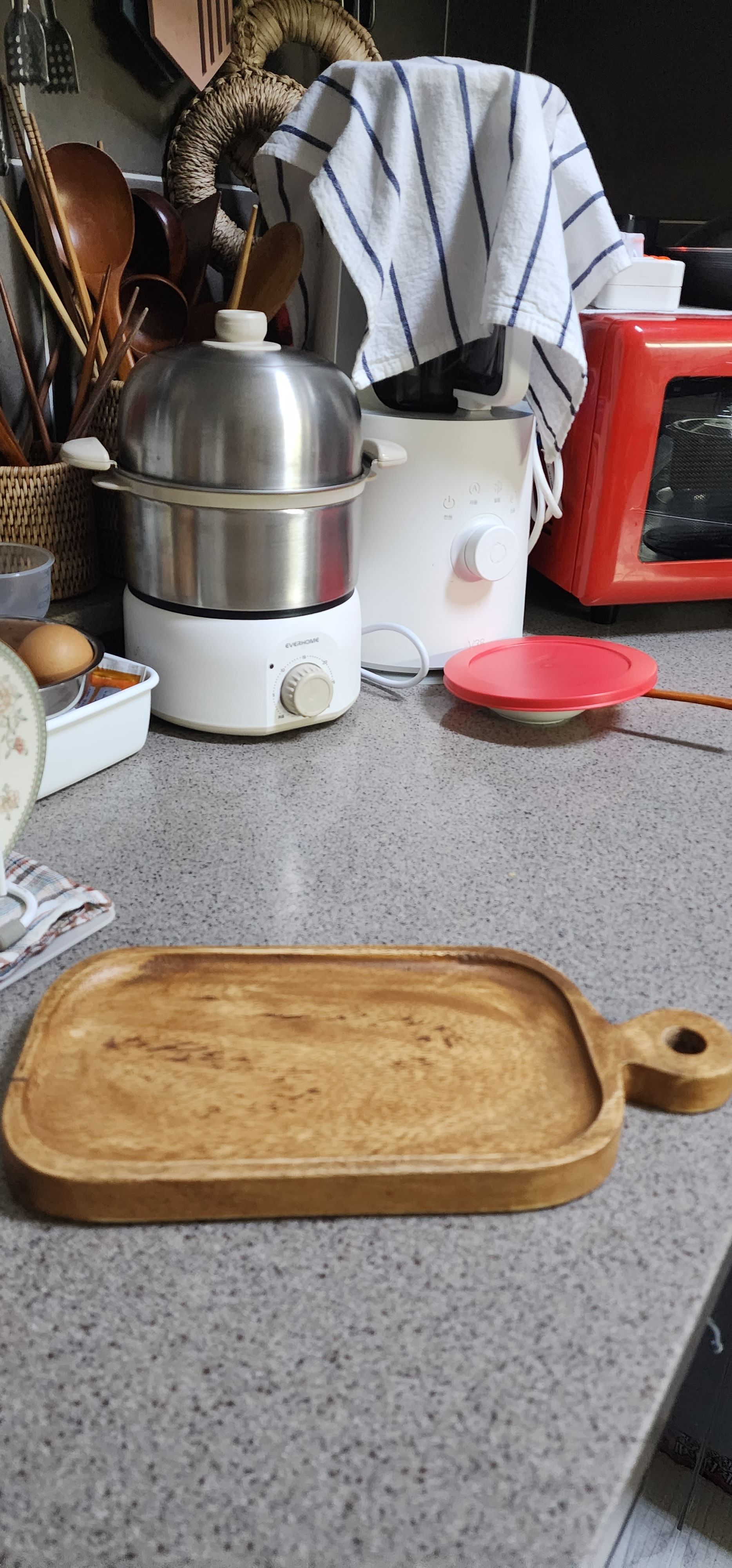 Acacia Wood Brunch Serving Tray user photo