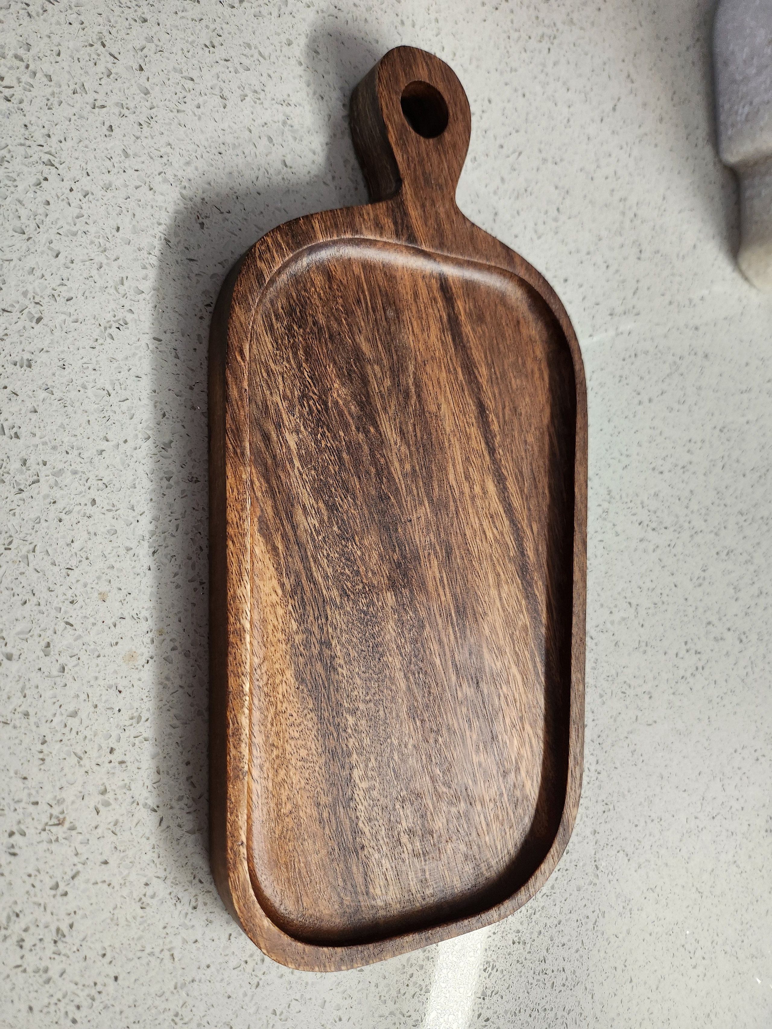 Acacia Wood Brunch Serving Tray user photo