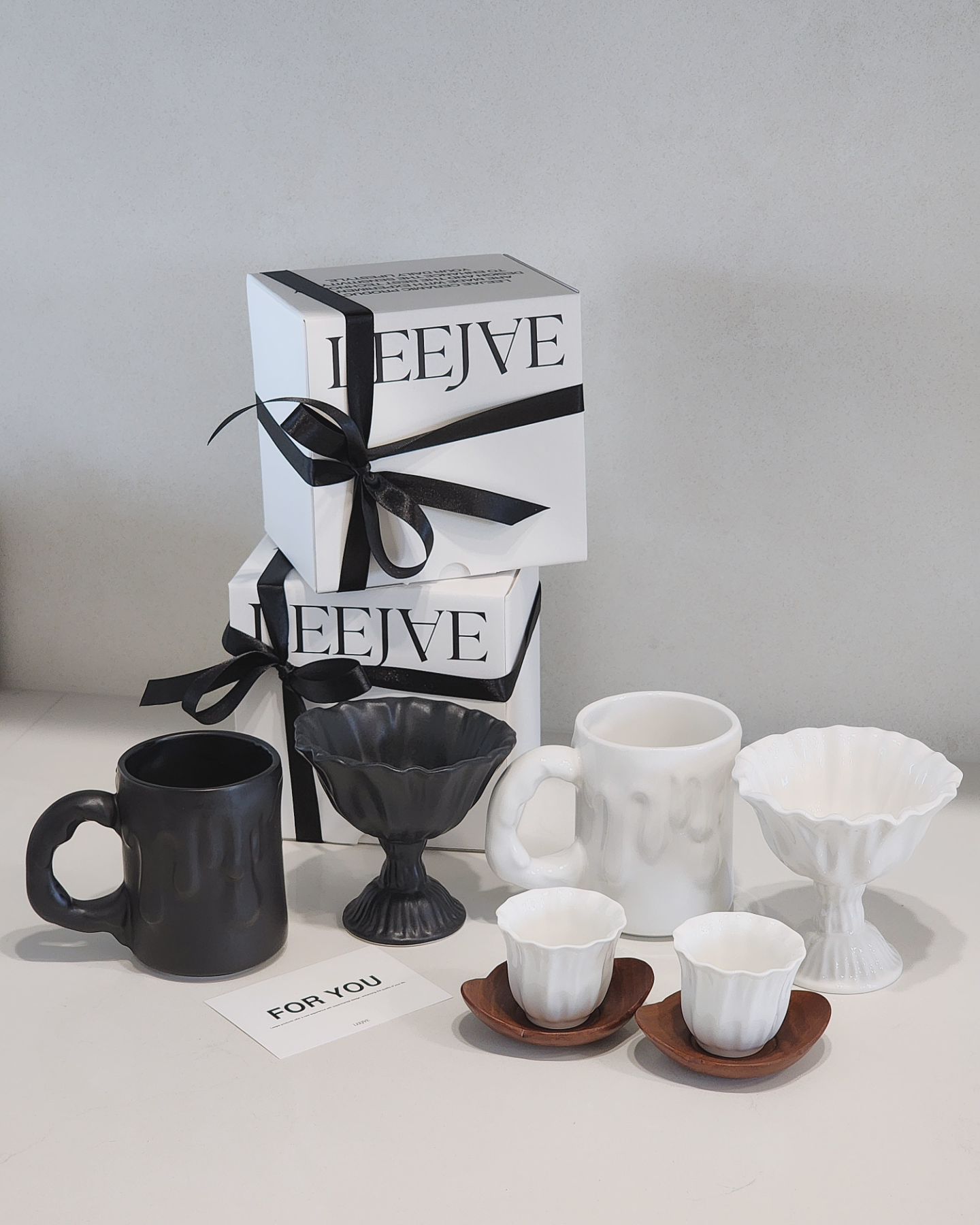 Pleats Ceramic Mini Cup Set (2-Piece) user photo