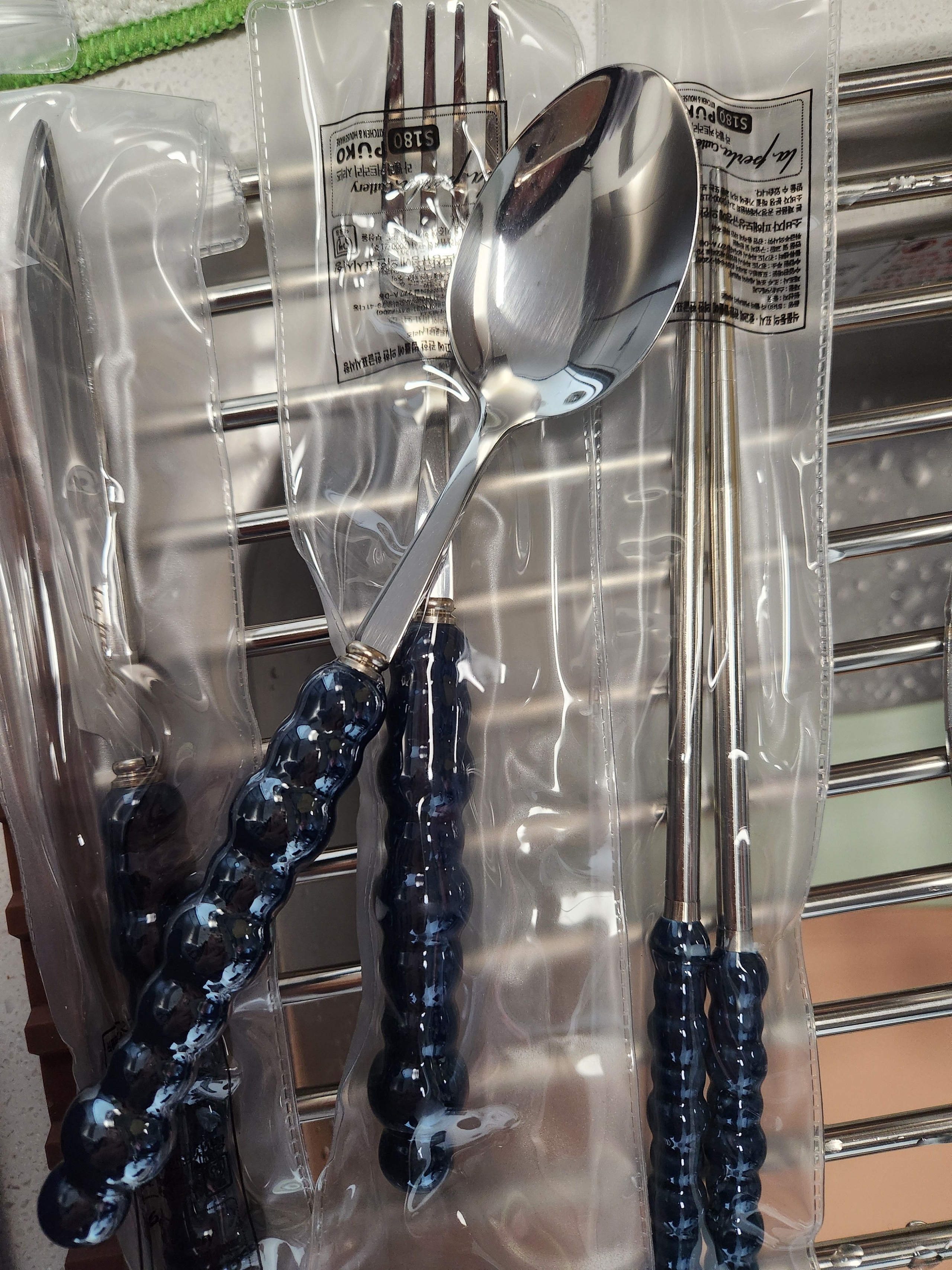Bead Handle Full Flatware Set (4-piece) user photo