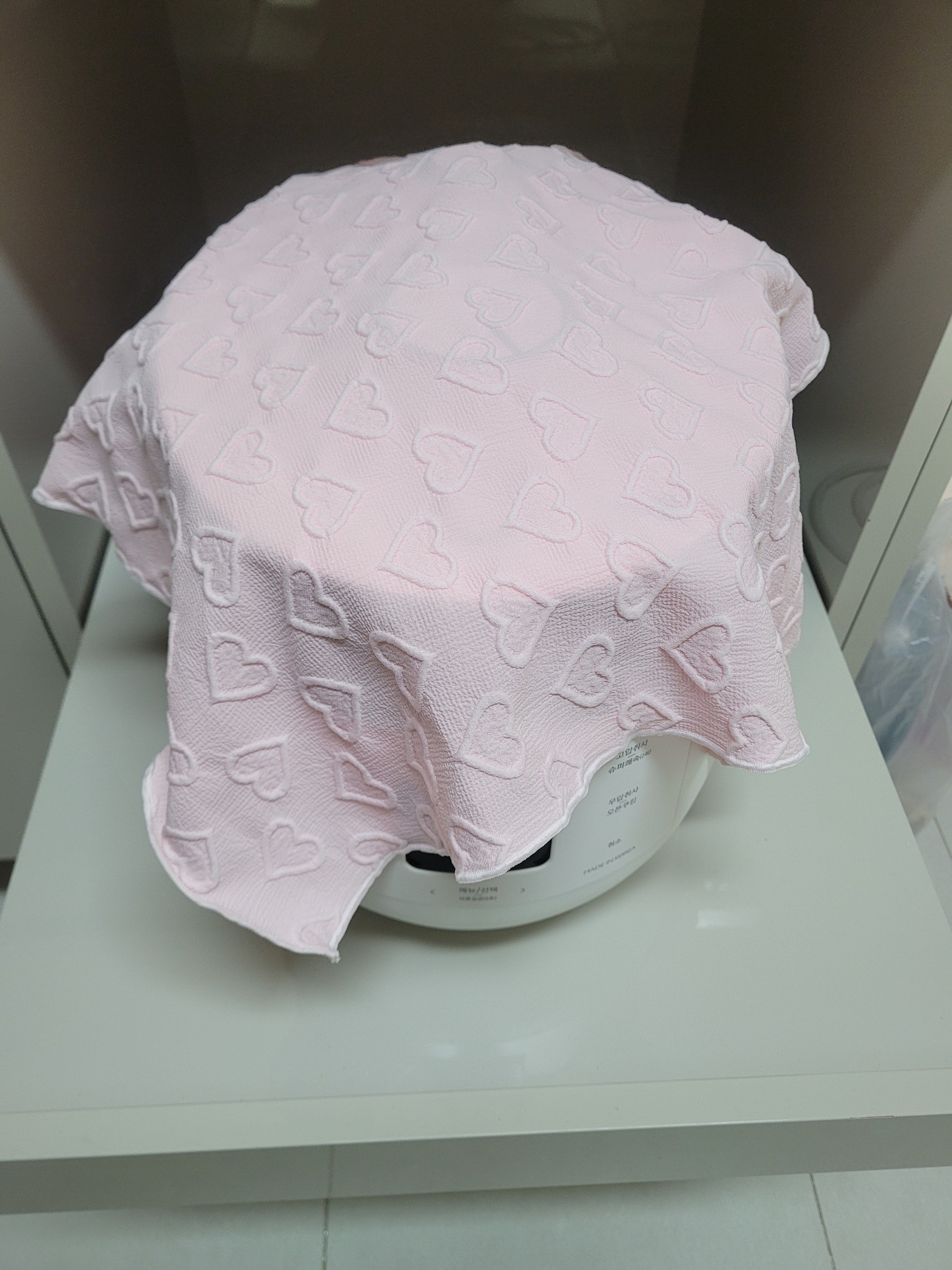 Heart Jacquard Kitchen Drying Mat user photo