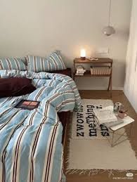 Blue Stripe Bedside Rug user photo