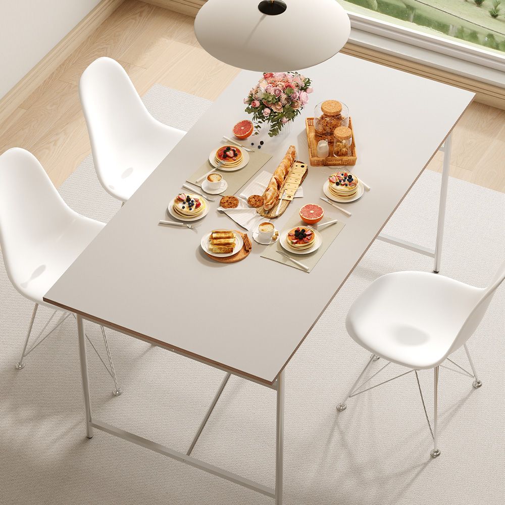 SOFSYS POINT テーブル［3サイズ］ シルバー ホワイト 加工木材 奥行き