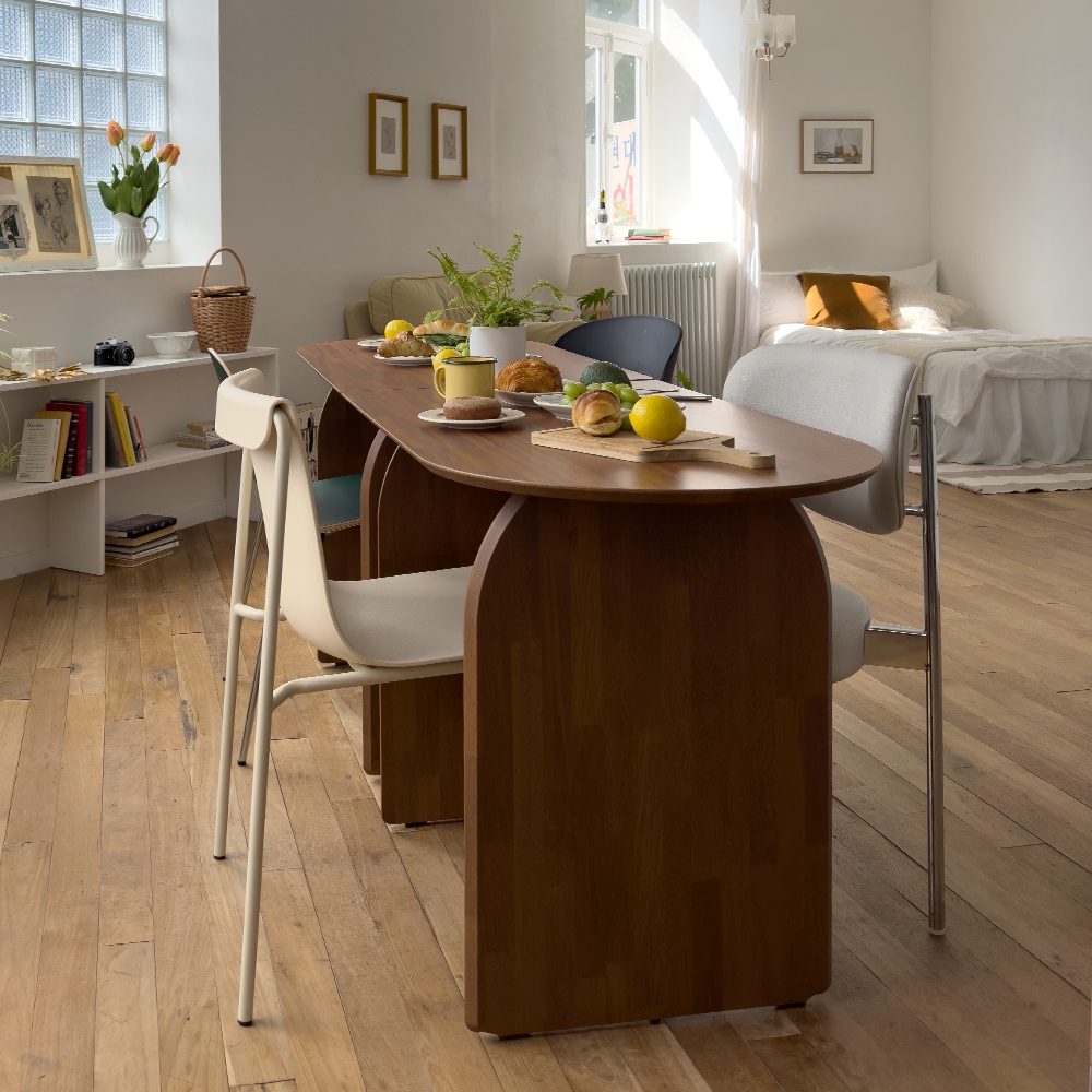 ARC 半楕円形 ハーフ ダイニングテーブル 100cm 韓国 Ohouse ARC 半楕円形 ハーフ ダイニングテーブル 100cm 韓国 Ohouse