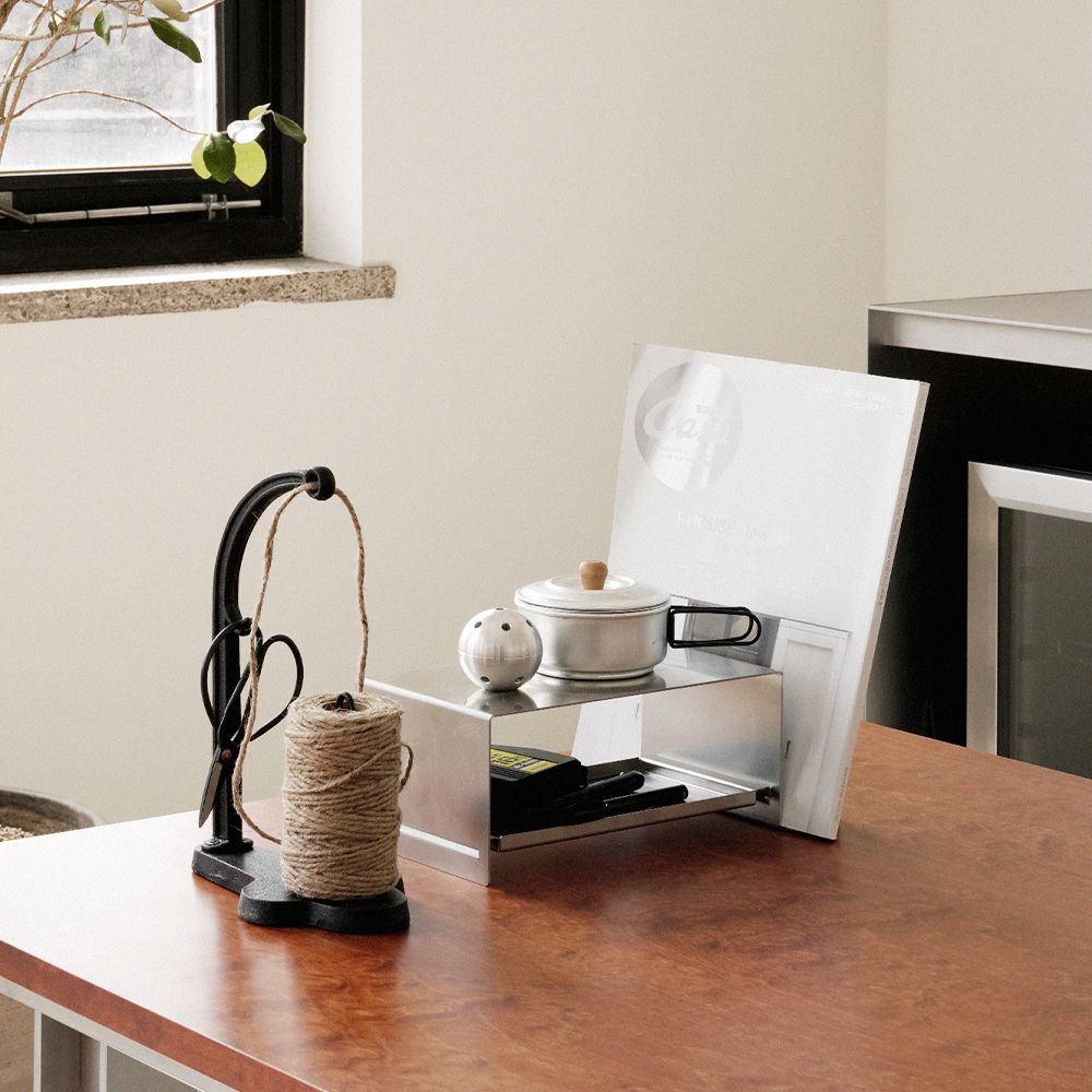 rhombus lab ステンレス デスクオーガナイザー シルバー| Ohouse(オー