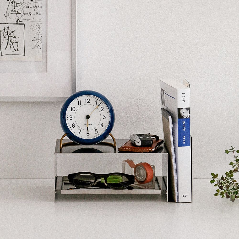 rhombus lab ステンレス デスクオーガナイザー シルバー| Ohouse(オー