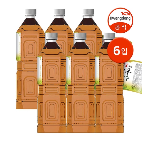 V라인 옥수수수염차 무라벨 1.5L 6입