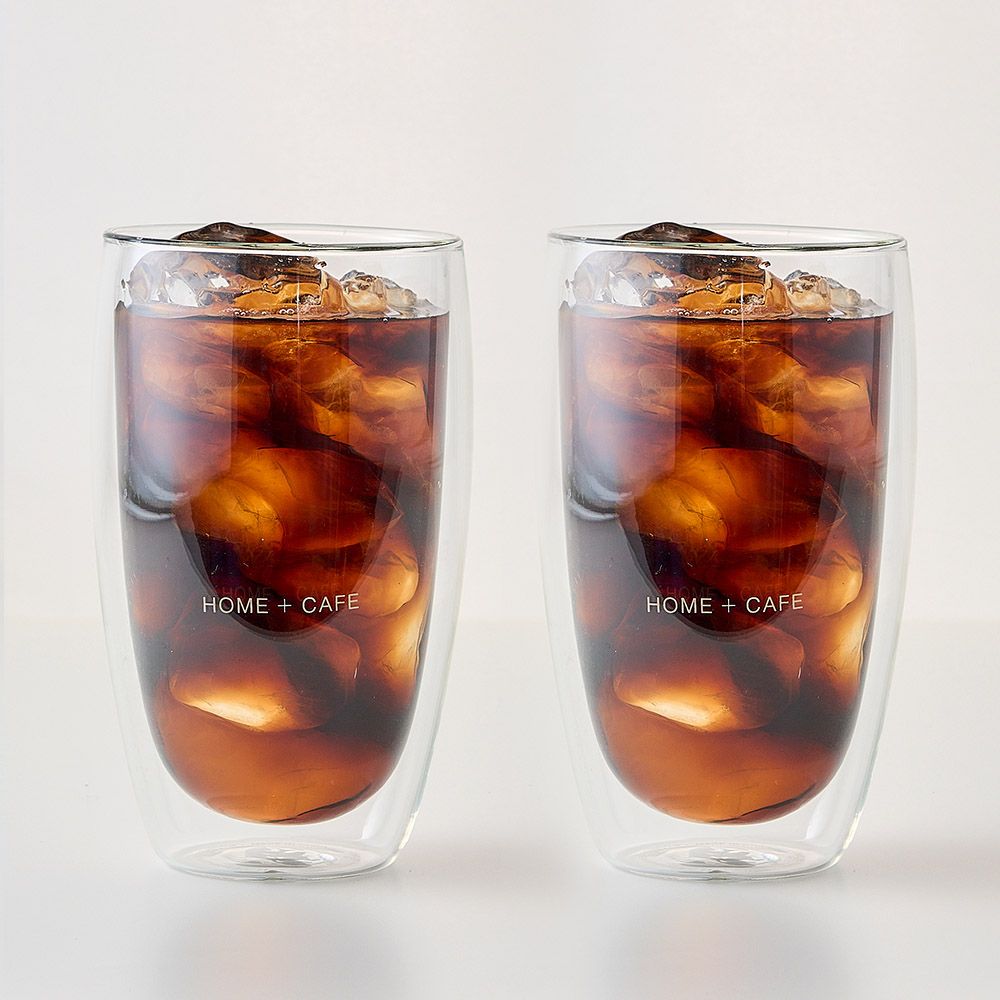유리컵·물컵 > 홈카페 더블월 유리 컵 글라스잔 450ML 2개 세트 | 오늘의집 쇼핑
