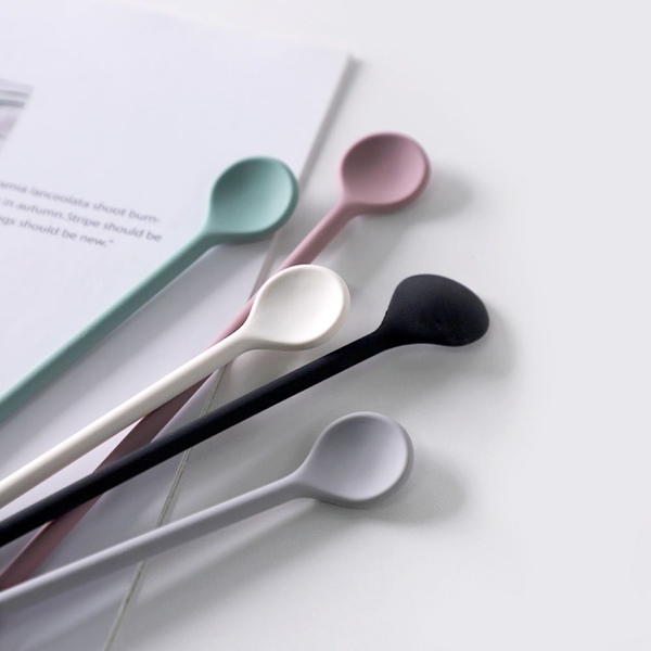 커즈 실리콘 롱스푼 머들러, 하이볼 칵테일 스틱 5color 1p