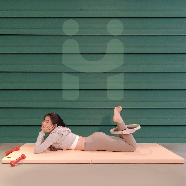 오늘의집 접이식 요가매트 70x180cm_감성컬러 4종
