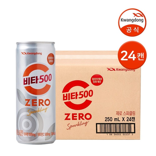 비타500 제로 스파클링 250ml 24캔