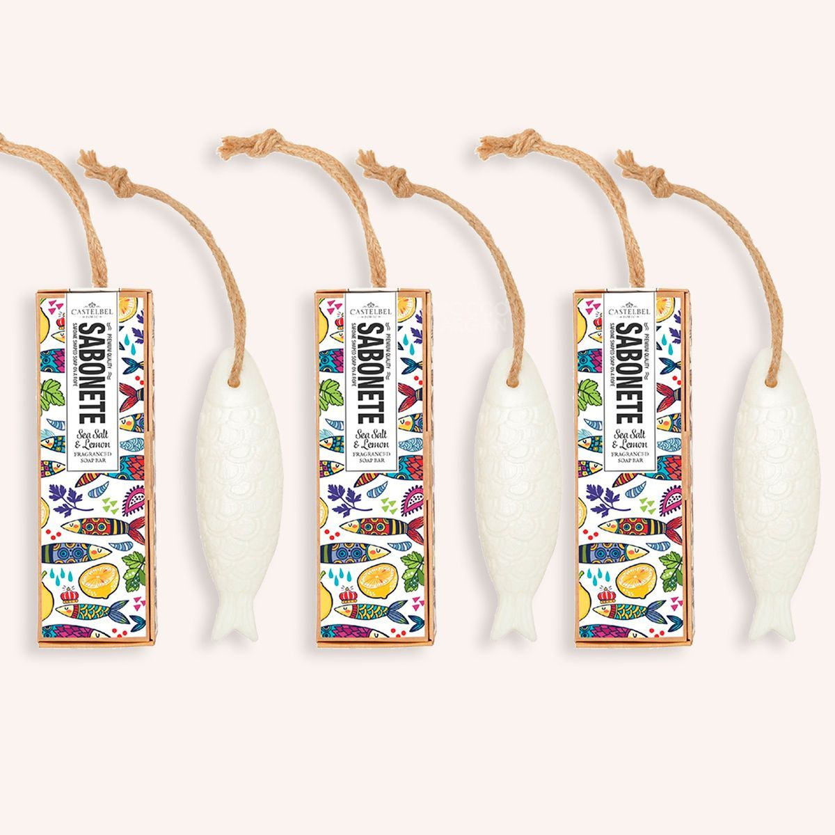 오늘의집 카스텔벨 쉐프비누 정어리비누 85g 주방전용 핸드솝 3개