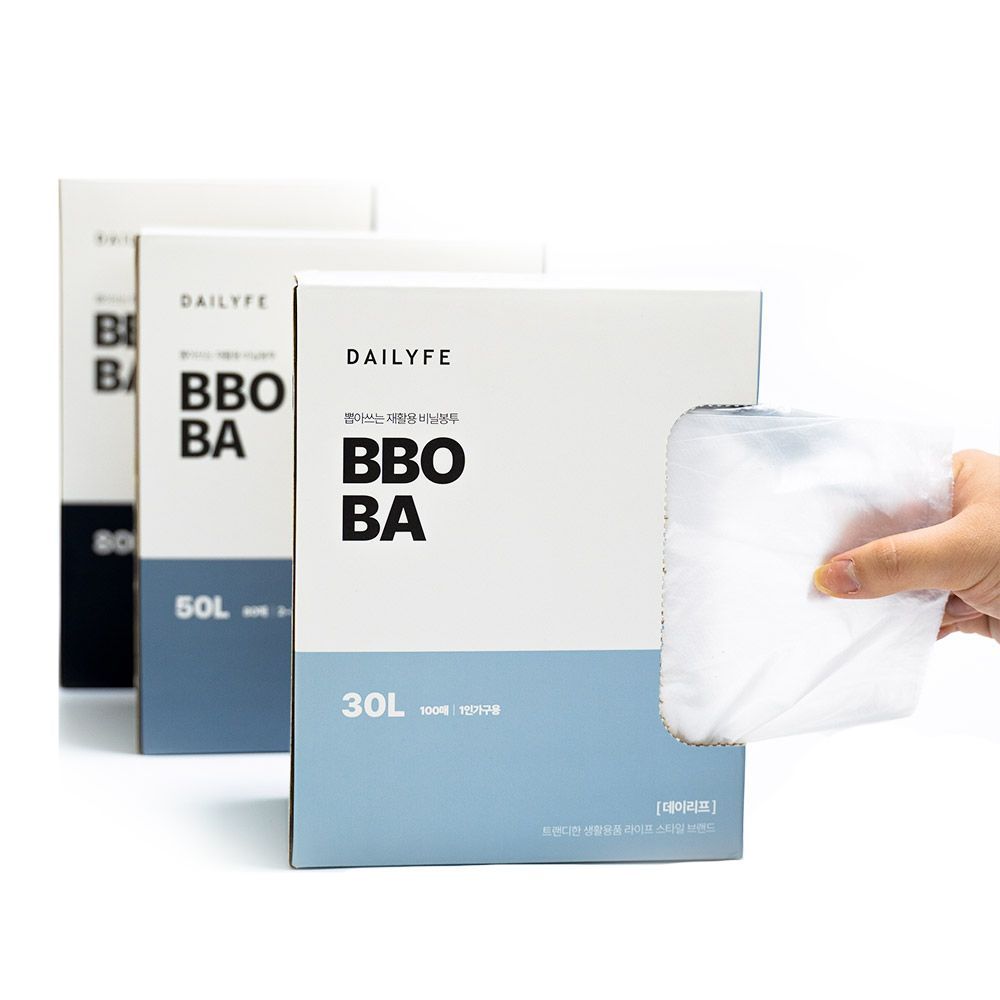 오늘의집 (주)리예코퍼레이션 뽑아쓰는 분리수거 재활용 비닐봉투 30L/50L/80L