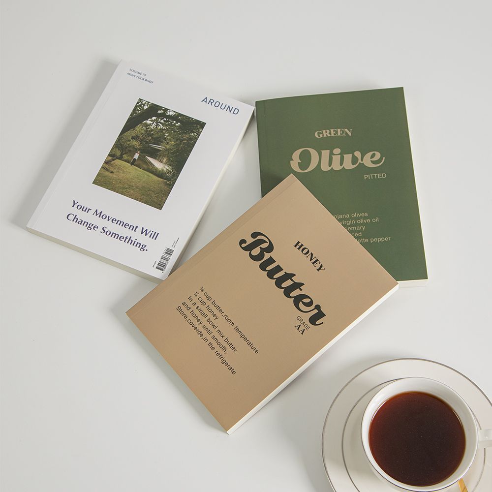 인테리어 잡지 책 촬영 소품 모형책