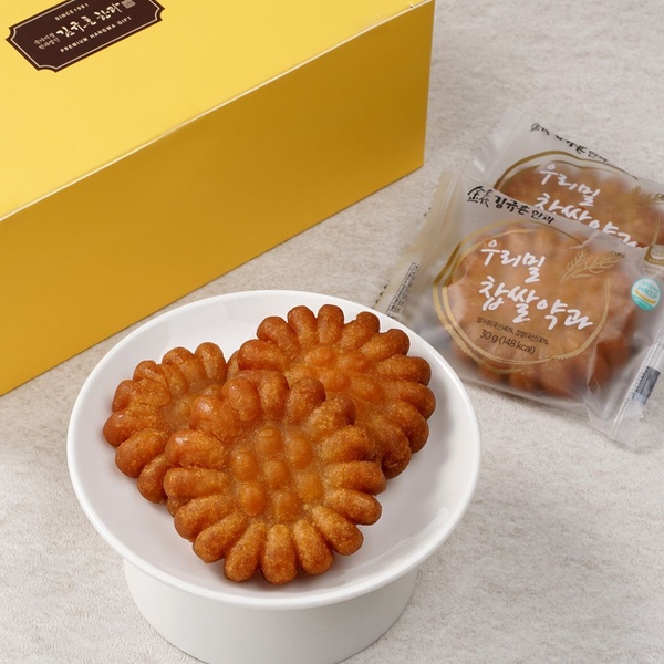우리밀 찹쌀 약과 14개