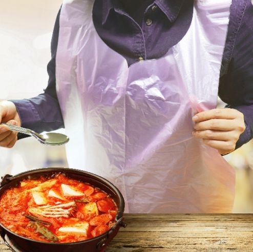 일회용 방수 비닐 식탁보 10매 횟집 실습 미술 행사용
