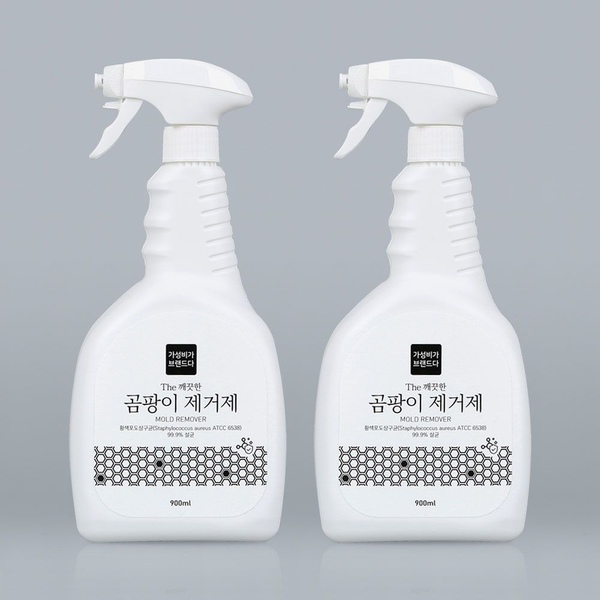 The 깨끗한 곰팡이제거제 대용량 900ML x 2개