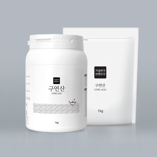 구연산 다목적세제 본품1kg+리필1kg