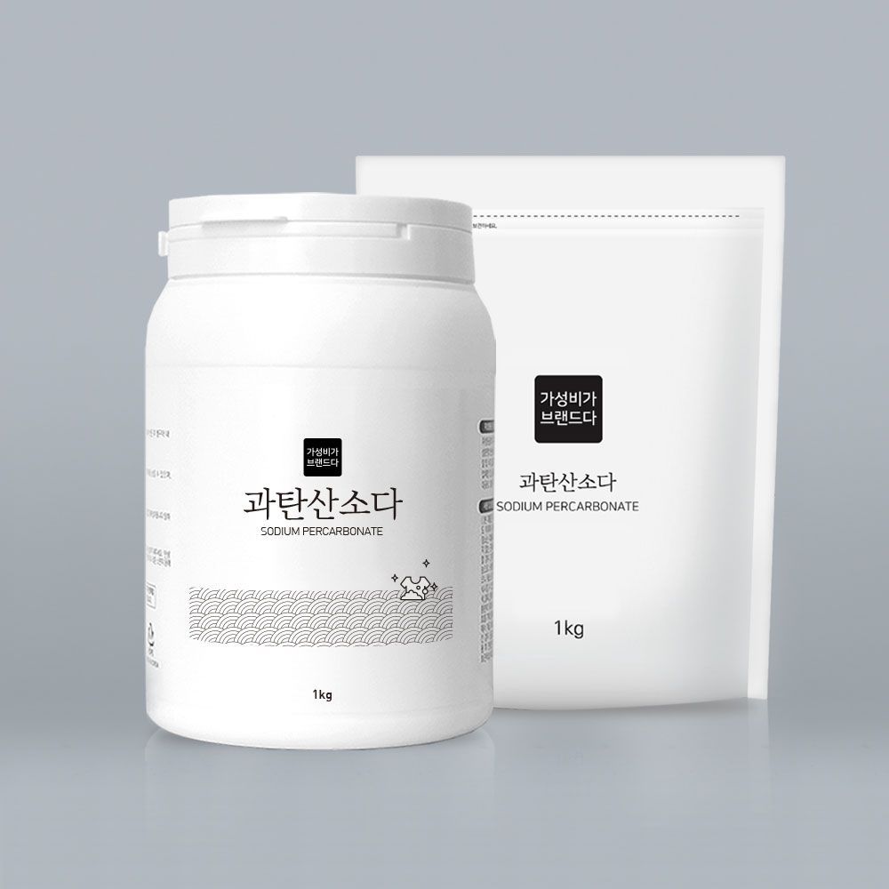 오늘의집 과탄산소다 표백제 본품1kg+리필1kg