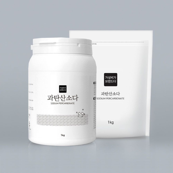 과탄산소다 표백제 본품1kg+리필1kg
