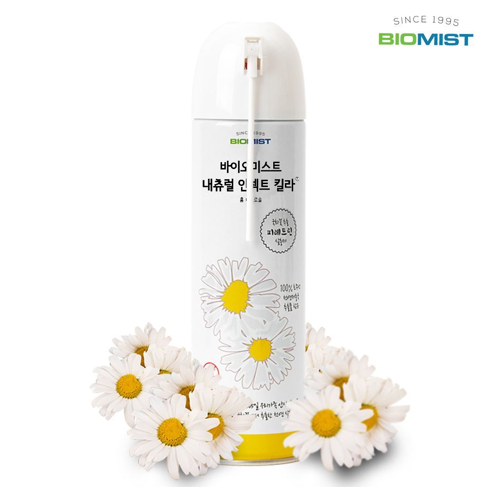 바이오미스트 가정용 국화꽃 살충제 내츄럴인섹트킬라 - 스탠다드 (500ml)