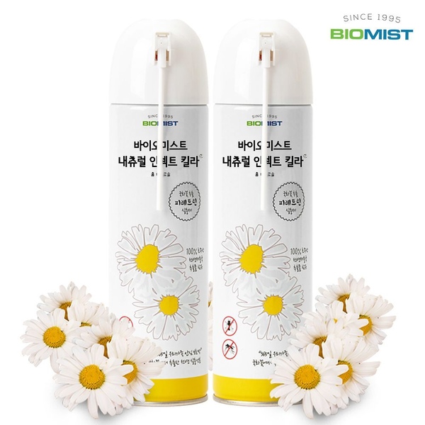 가정용 국화꽃 살충제 내츄럴인섹트킬라 - 스탠다드X2 (500ml)