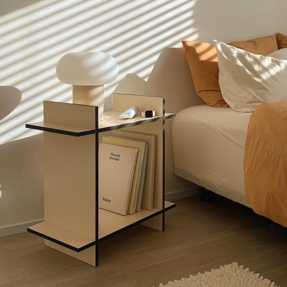 비 엣지 2단 선반