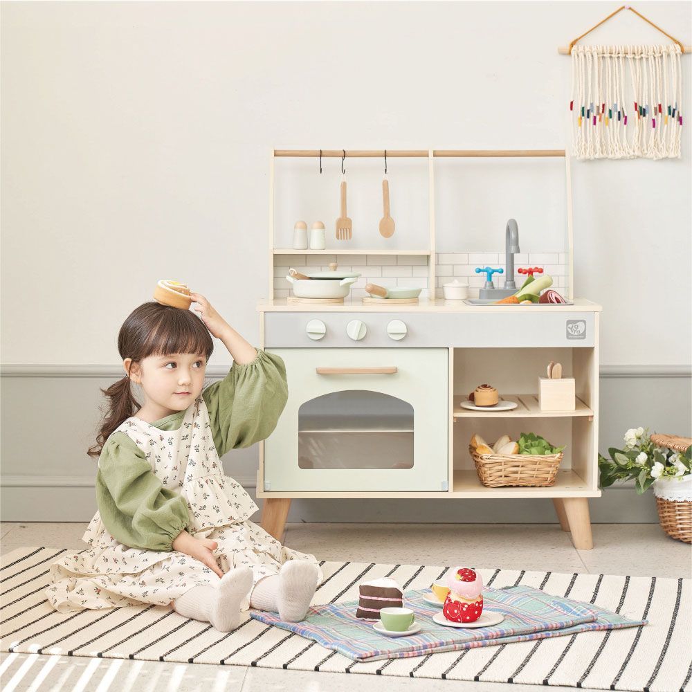 YAYA 우디쿡 원목 주방놀이/프리미엄 역할놀이